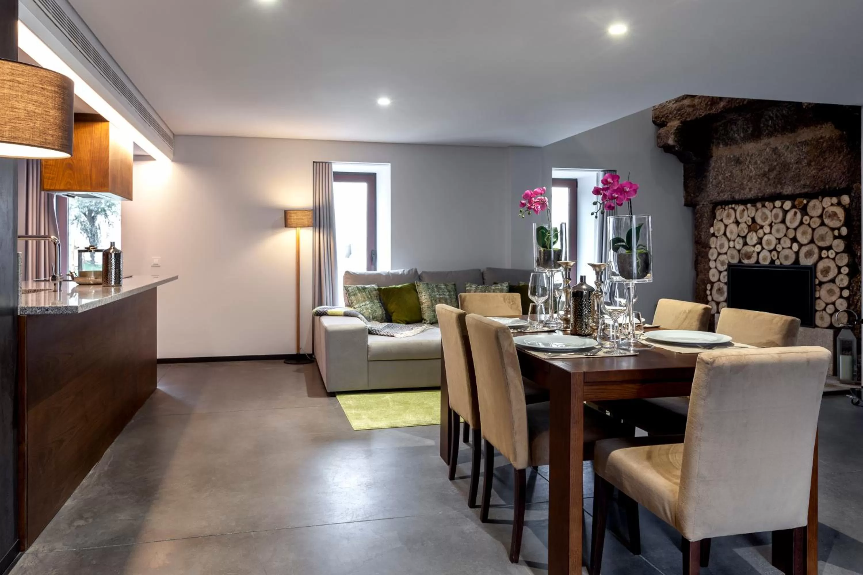 Dining area in Aqua Village, Health Resort