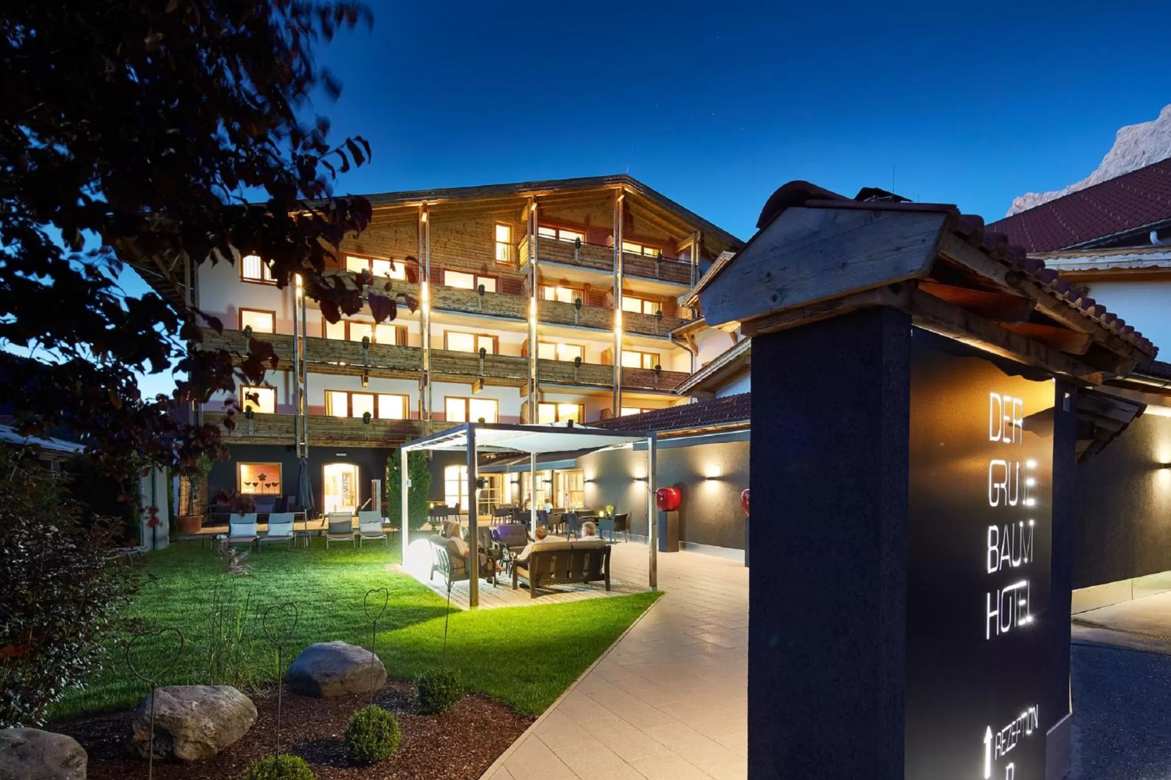 Spring in der grüne Baum Mountain Boutique Hotel