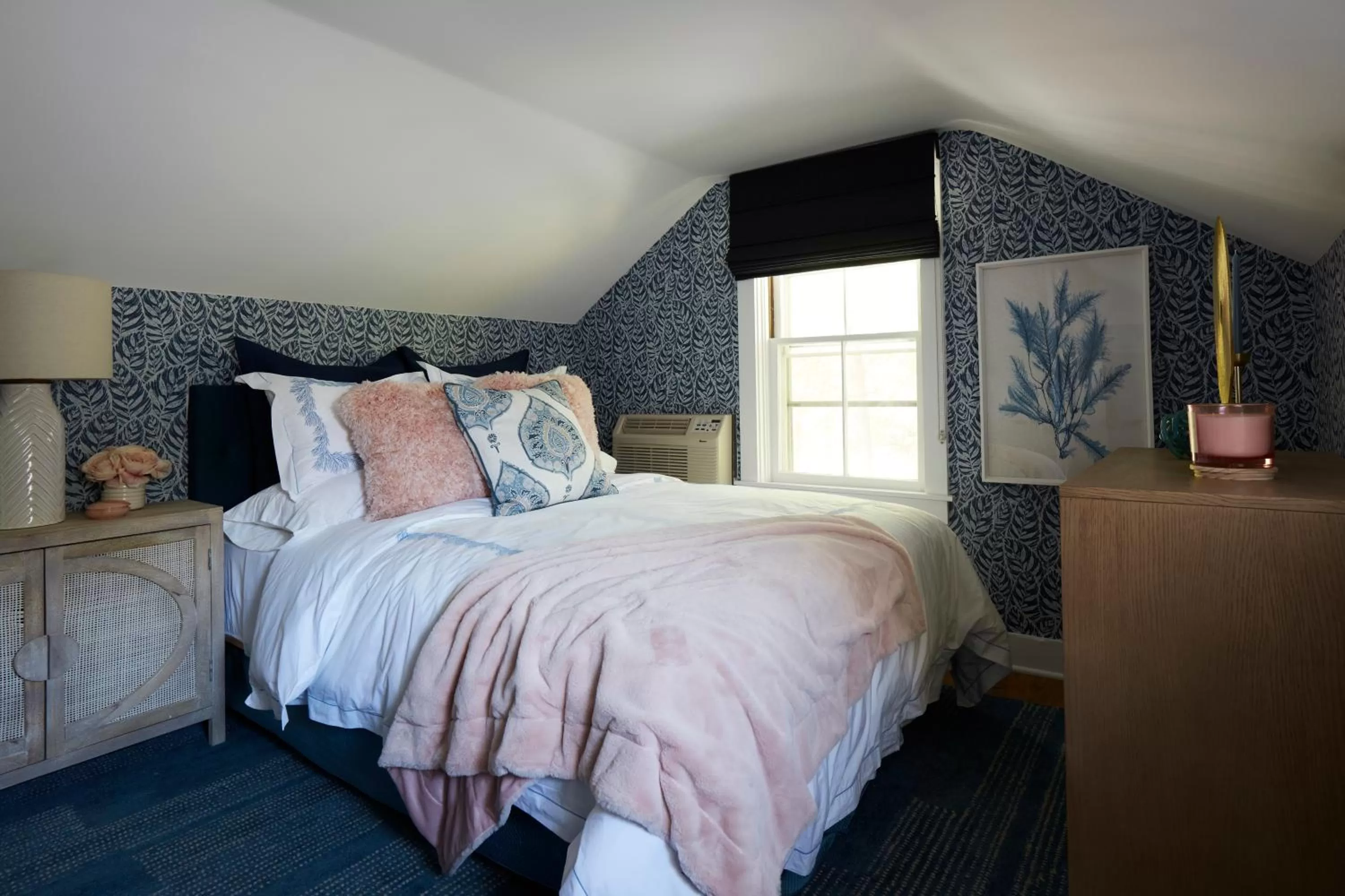 Bed in The Cornell Inn, Lenox & The Berkshires