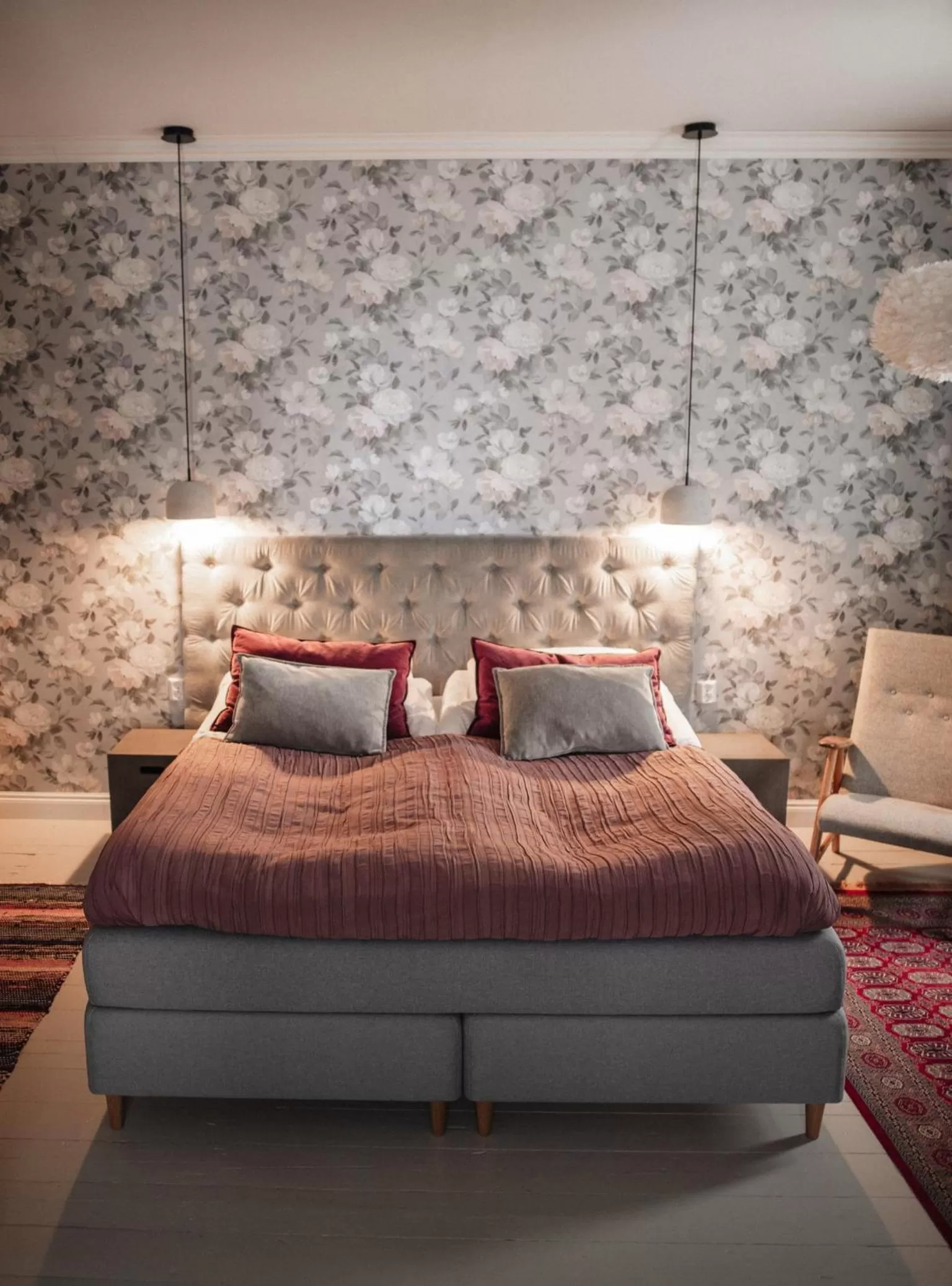 Bed in Vanha pappila Hetki Oy