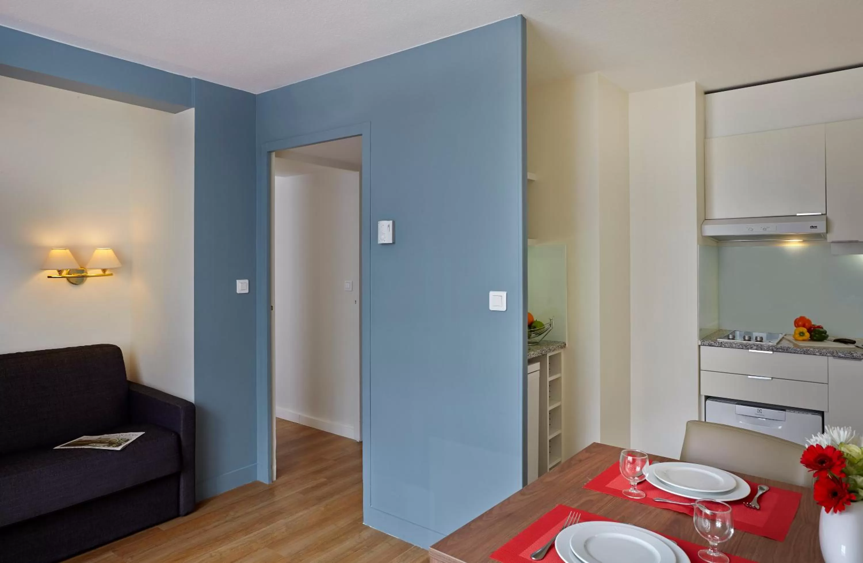 Living room in Citadines Place d'Italie Paris