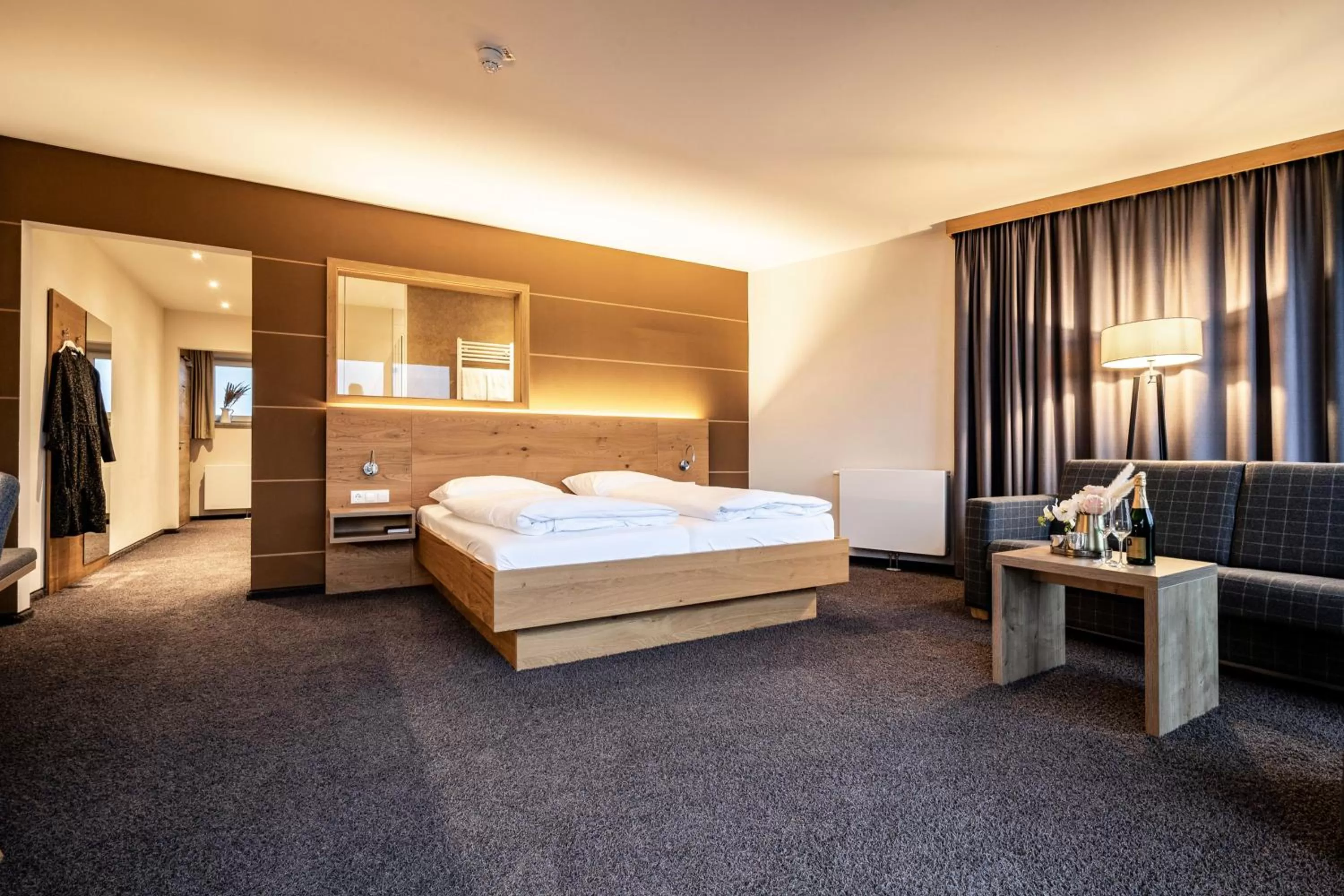 Photo of the whole room, Bed in Das Weitblick Allgäu