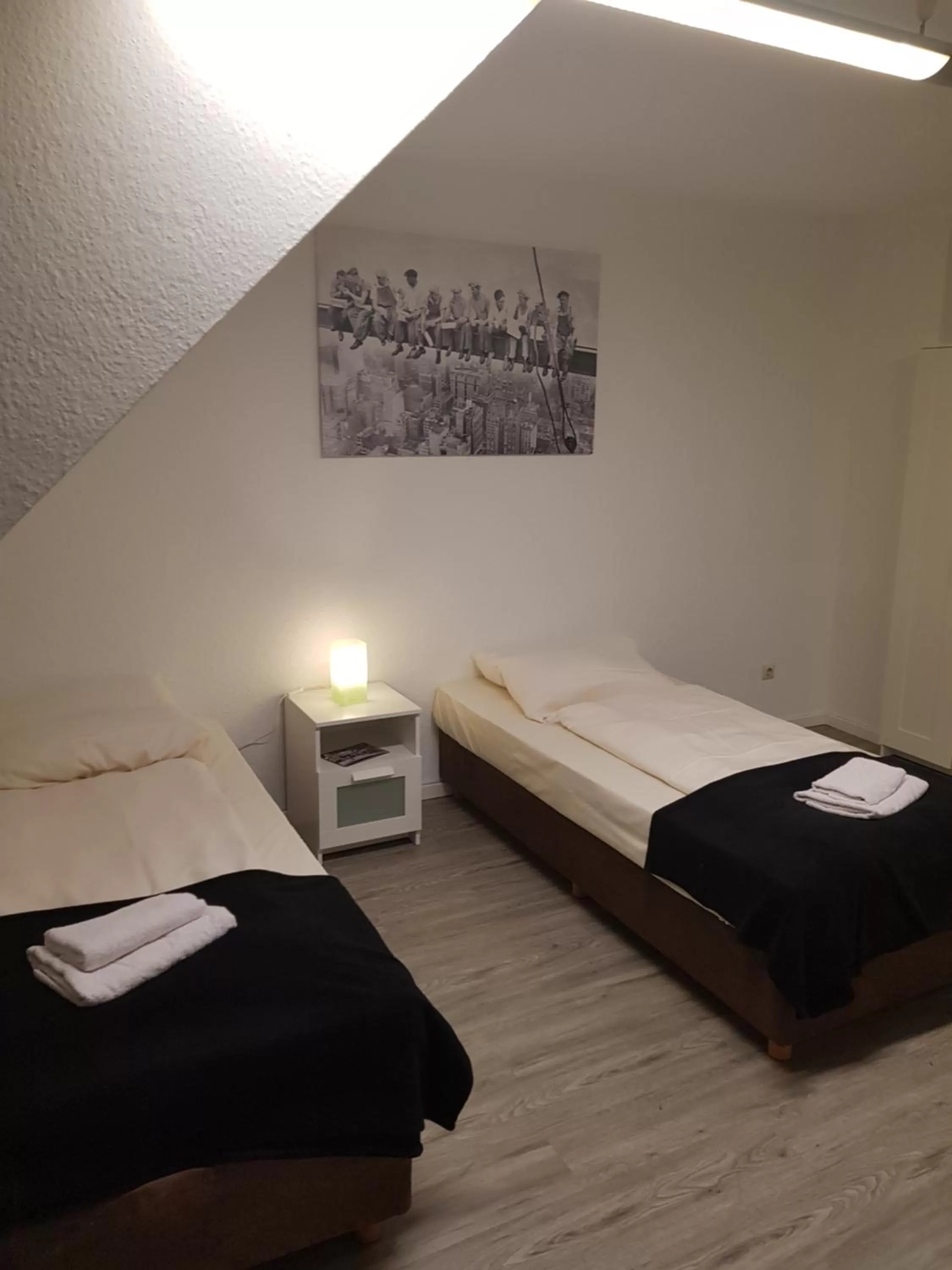 Bed in zeitlos Hotel und Restaurant am Fuchsbach