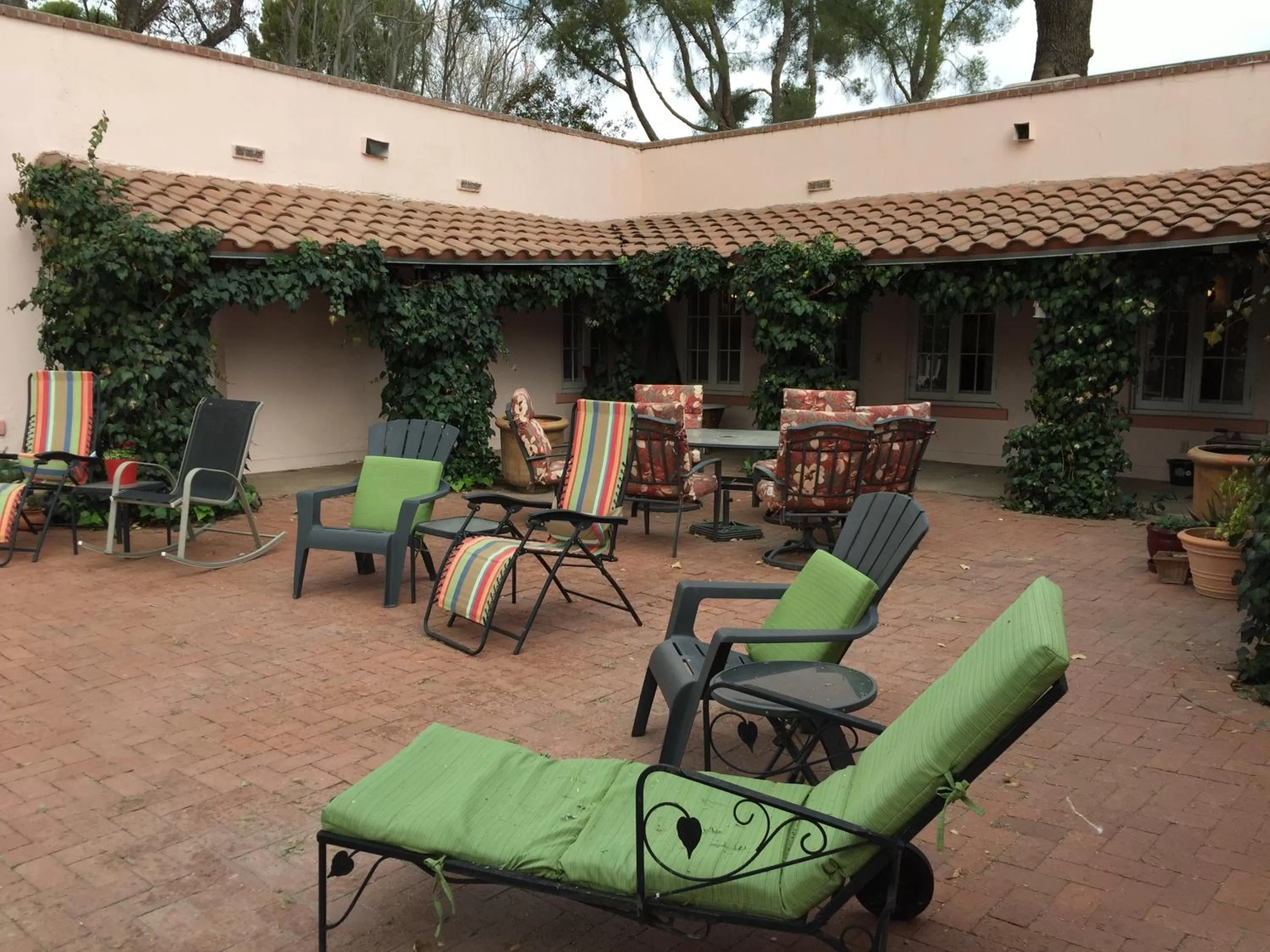 Patio in Casa Paloma B&B