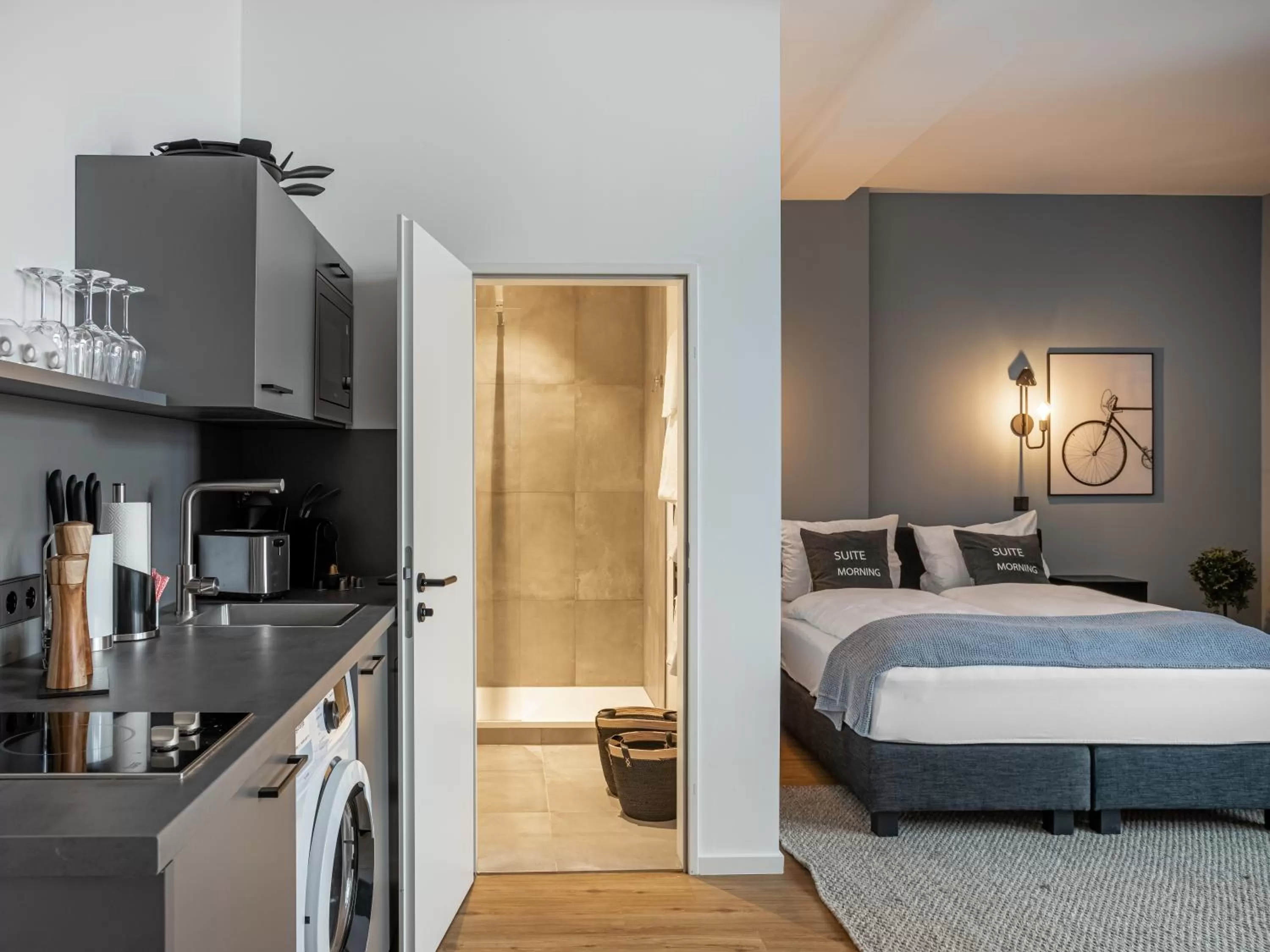 Bed in Limehome Erfurt Schmidtstedter Straße