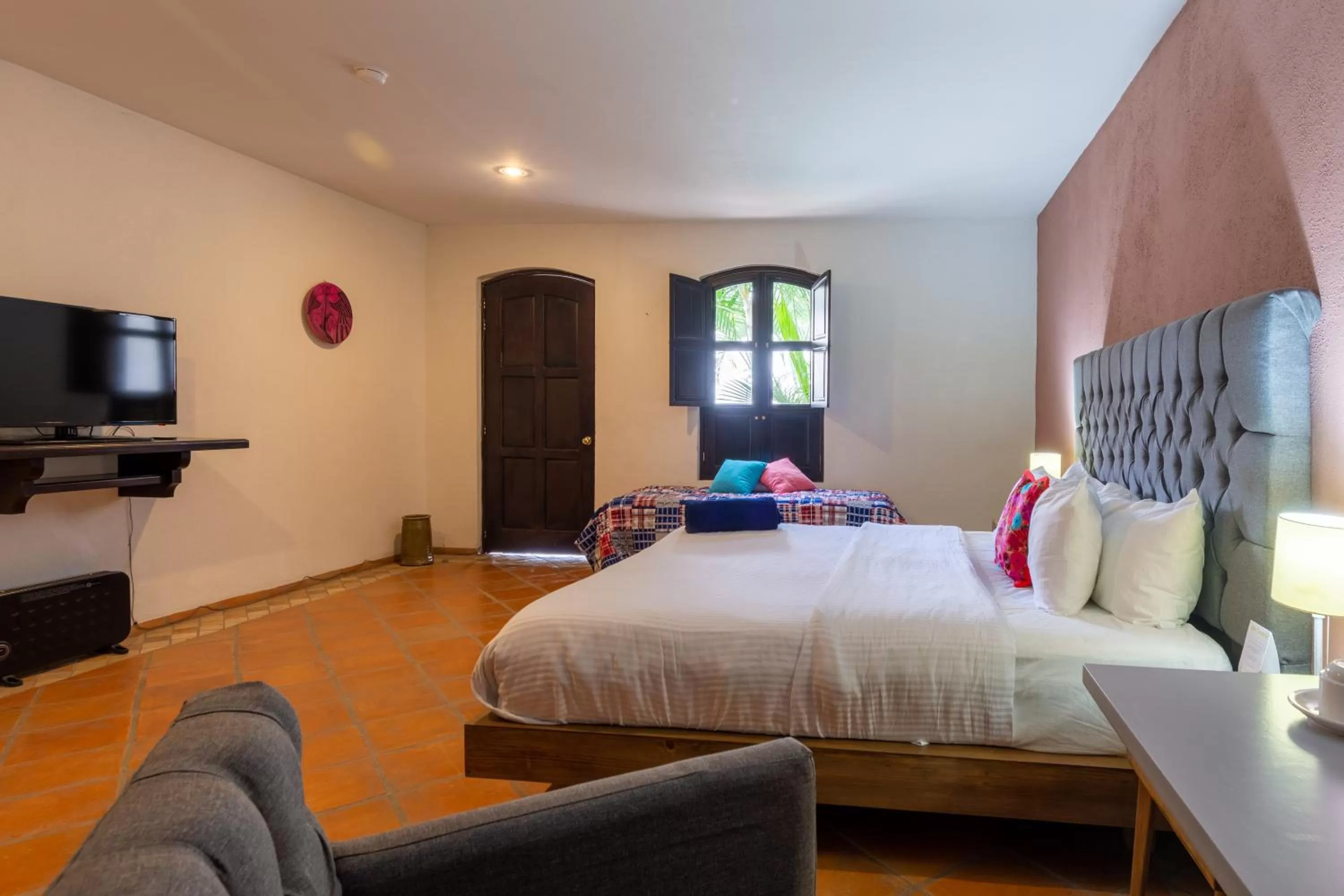 Photo of the whole room, Bed in Hotel Hacienda San Cristóbal