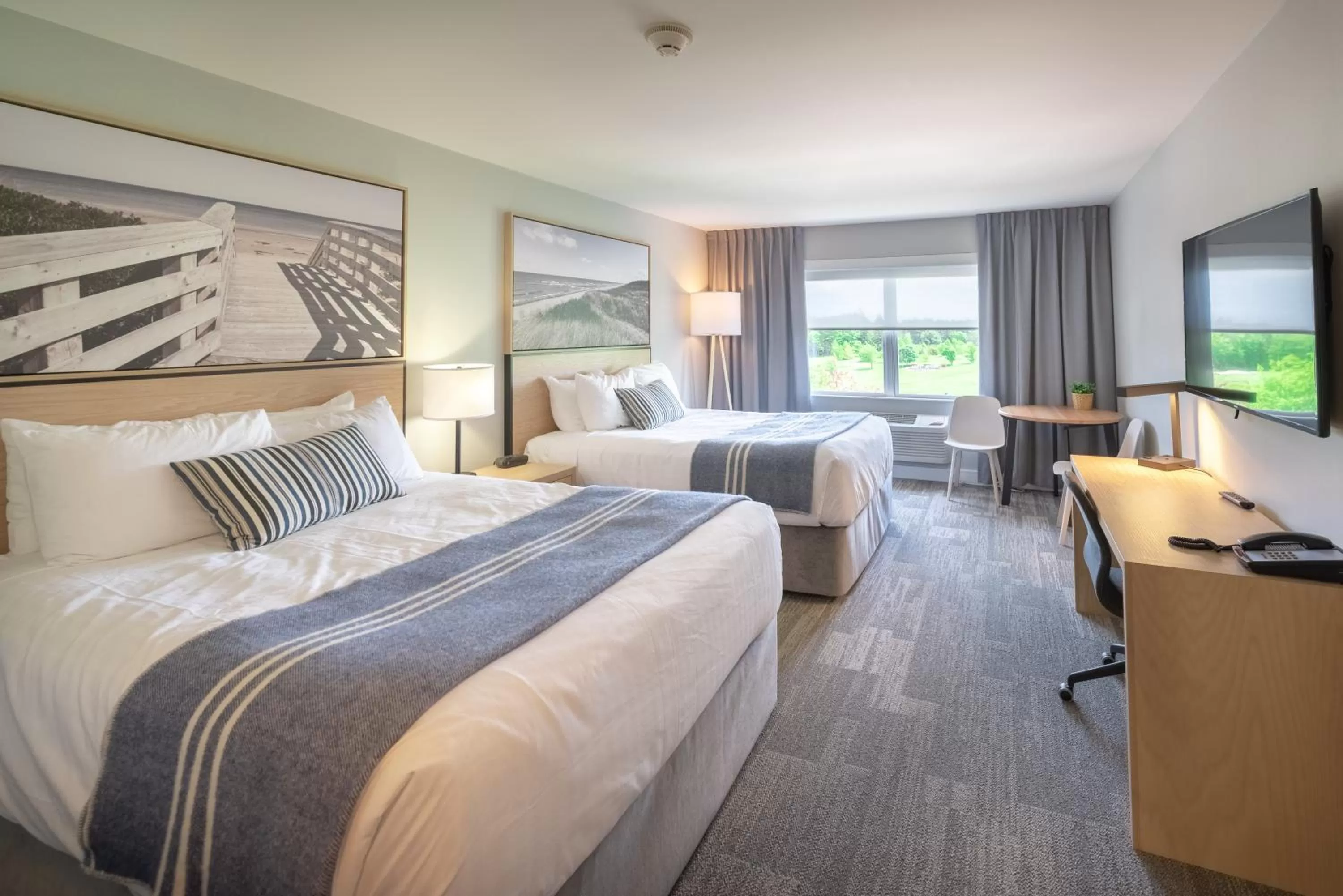 Bed in Mill River Resort