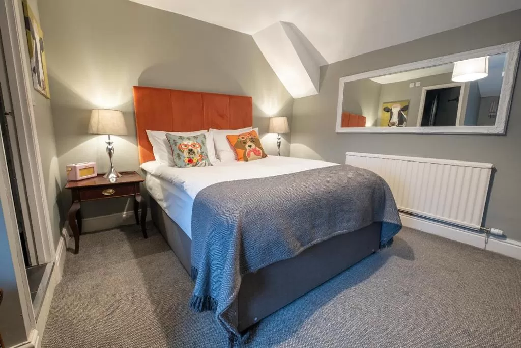 Bedroom, Bed in Boscundle Manor