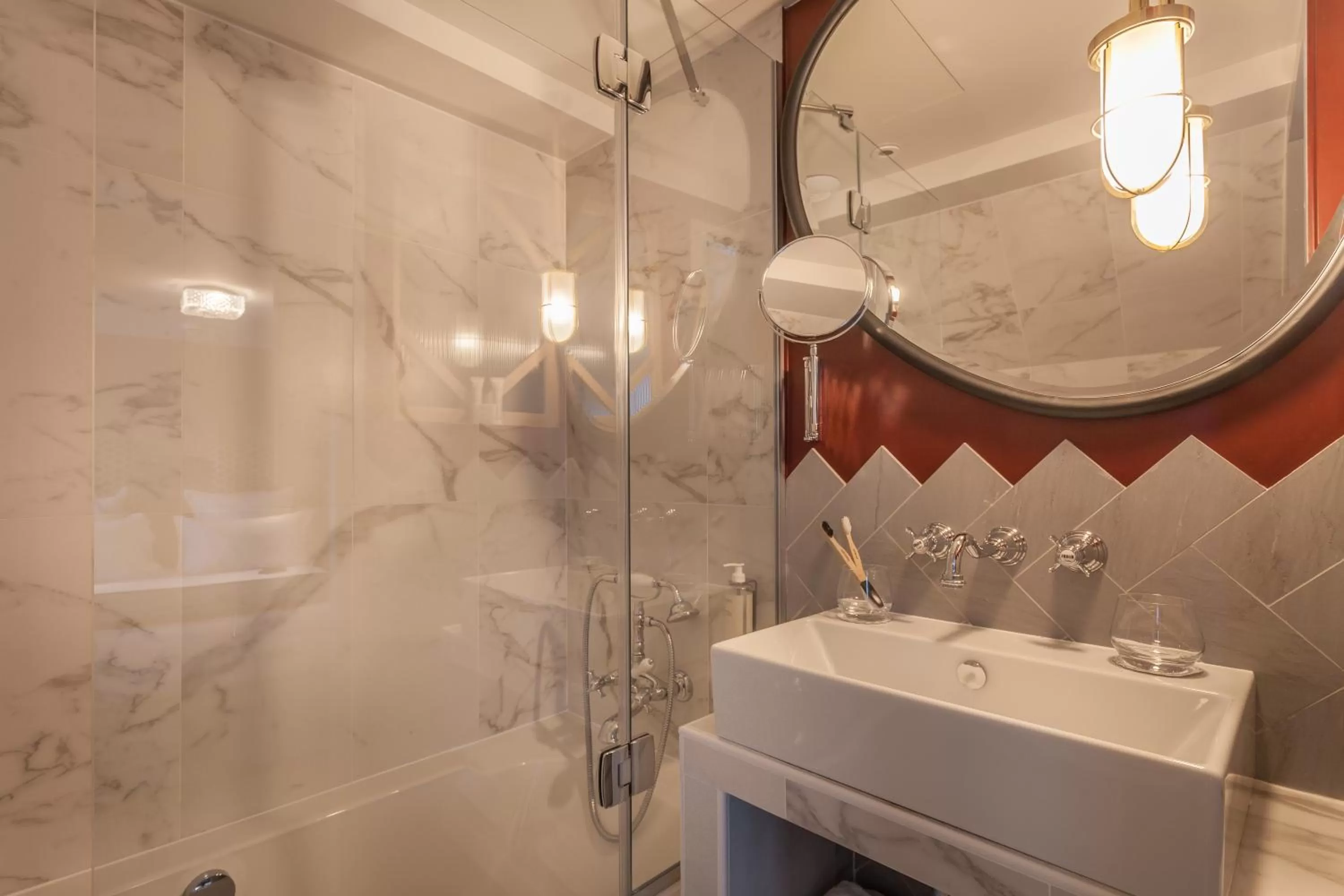 Bathroom in Handsome Hotel