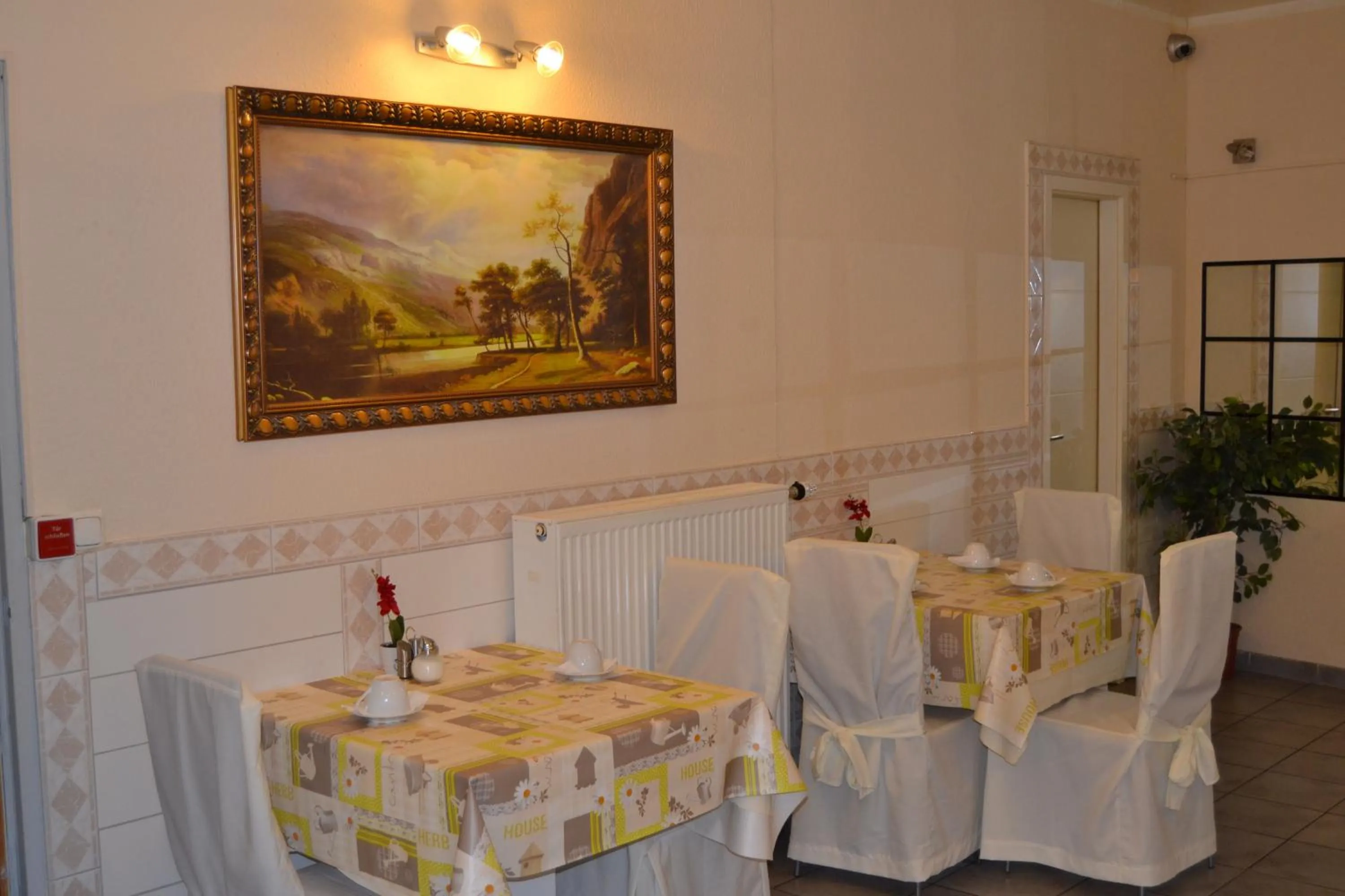 Decorative detail in Angel Hotel