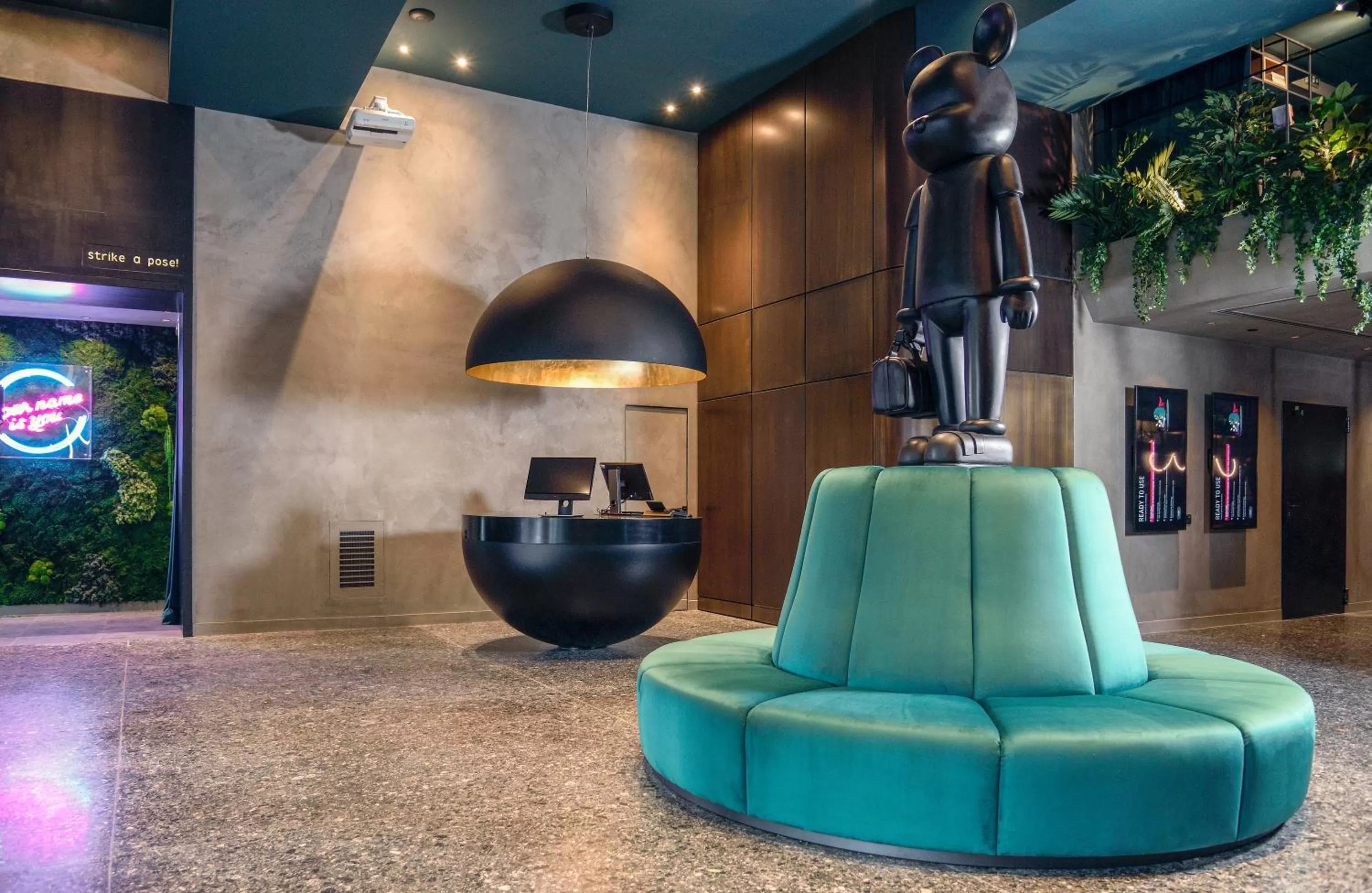 Lobby or reception in ONOMA Hotel