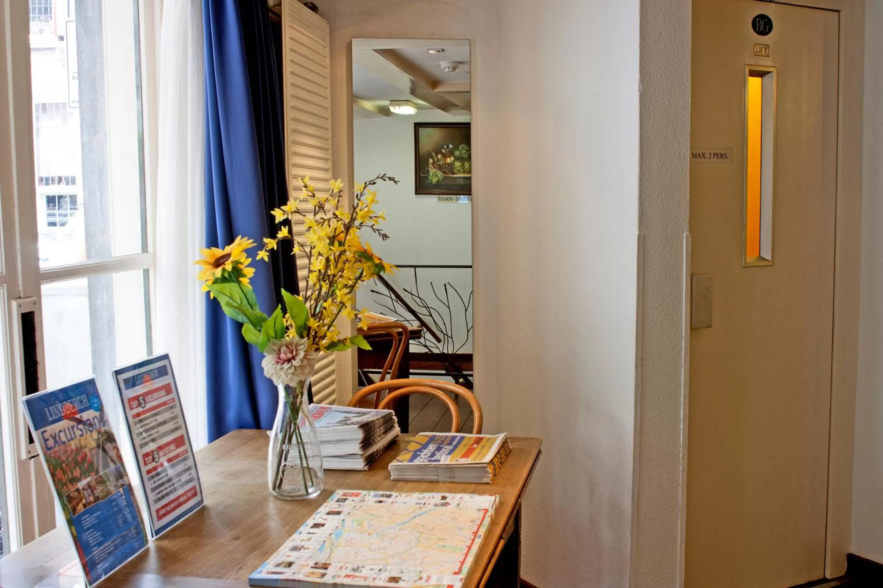 Lobby or reception in De Mallemoolen