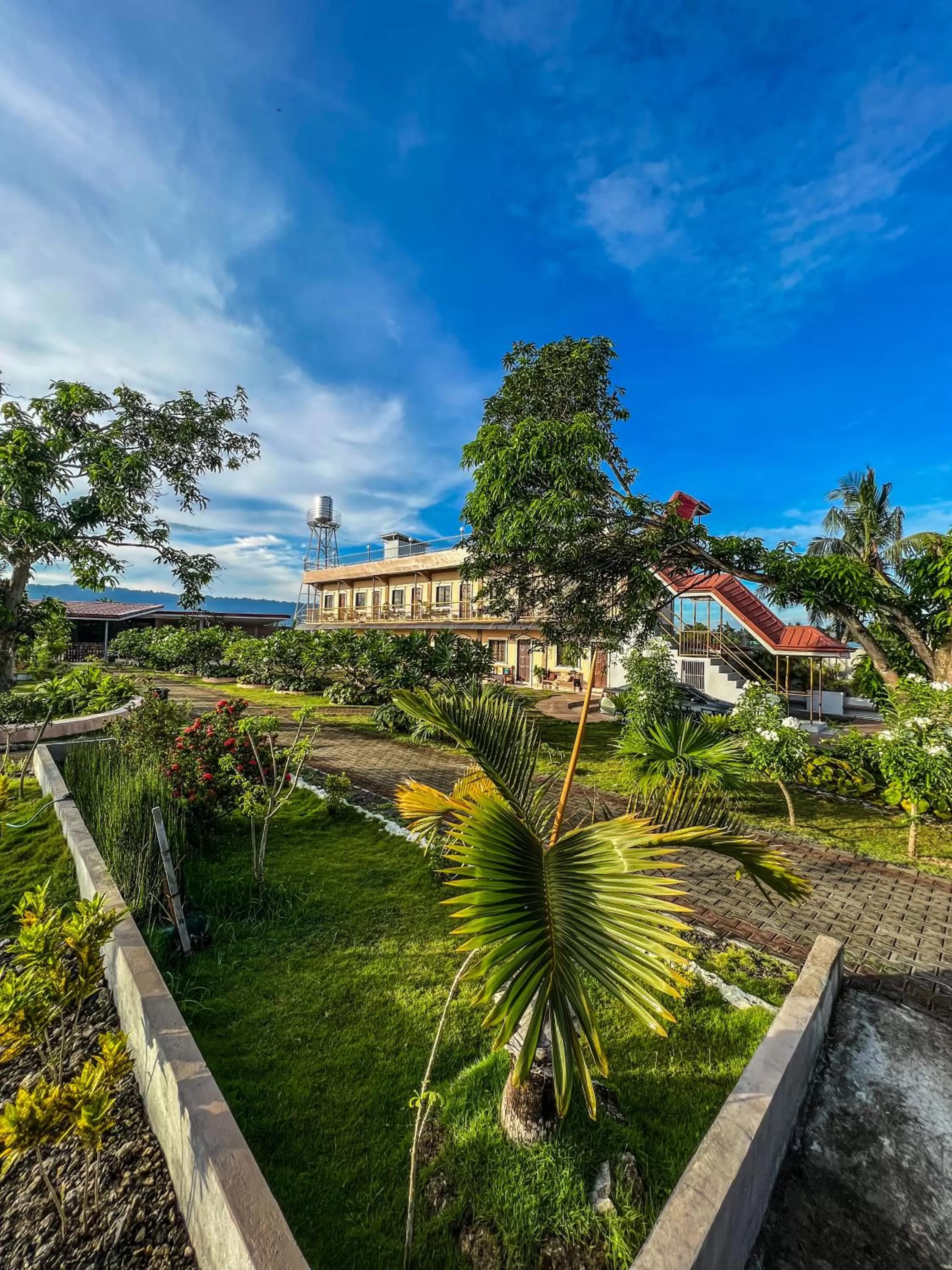 Garden in La Plumerias