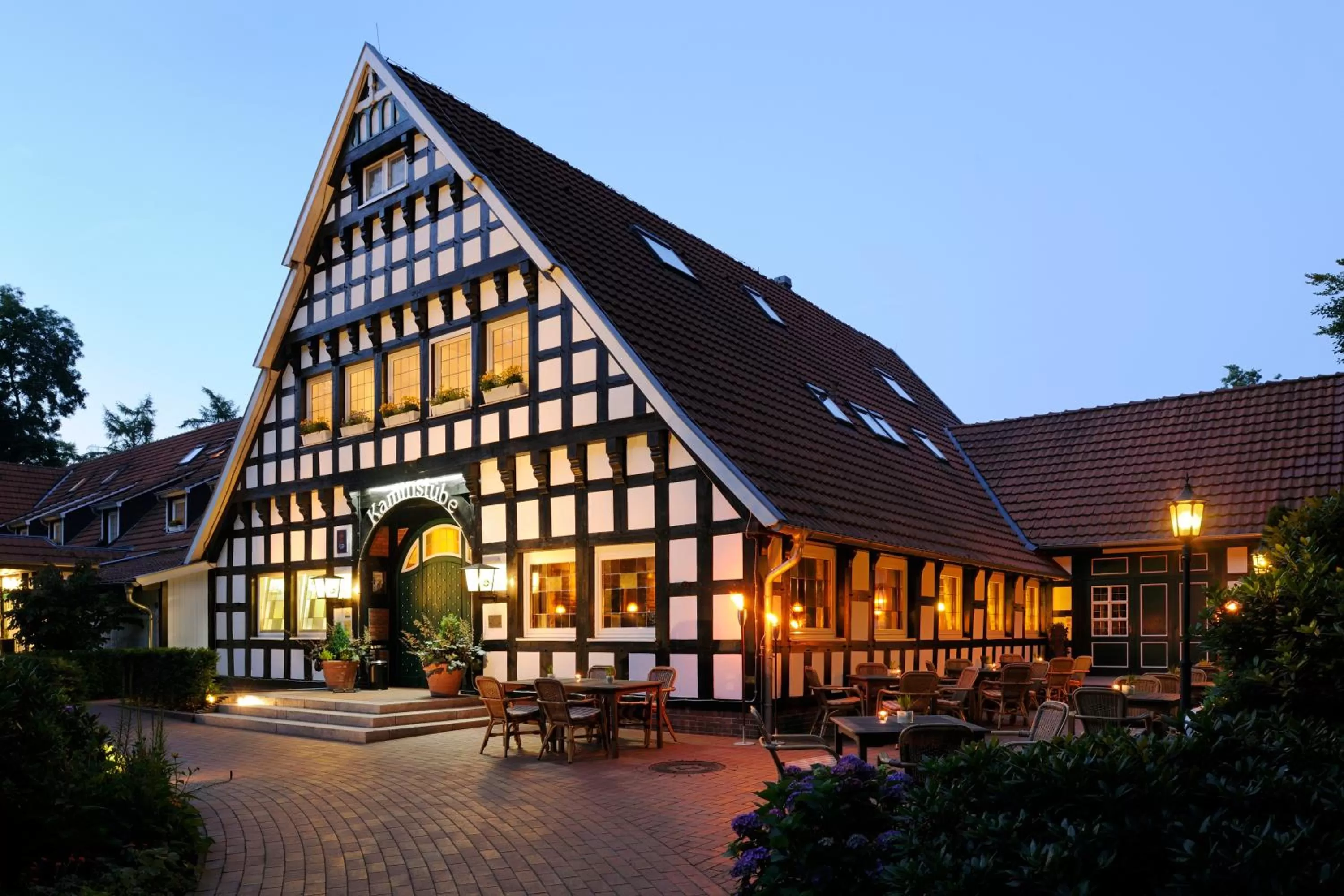 Facade/entrance in VILA VITA Burghotel Dinklage