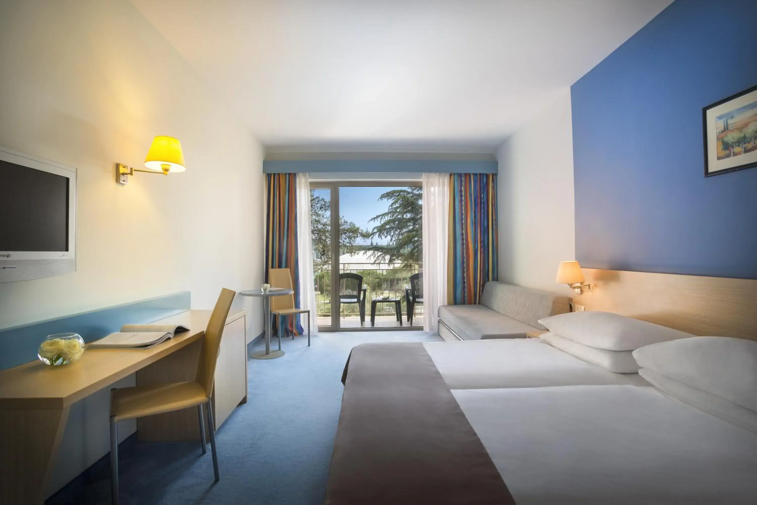 Family Room with Balcony in Remisens Hotel Lucija Family Room with Balcony in Remisens Hotel Lucija