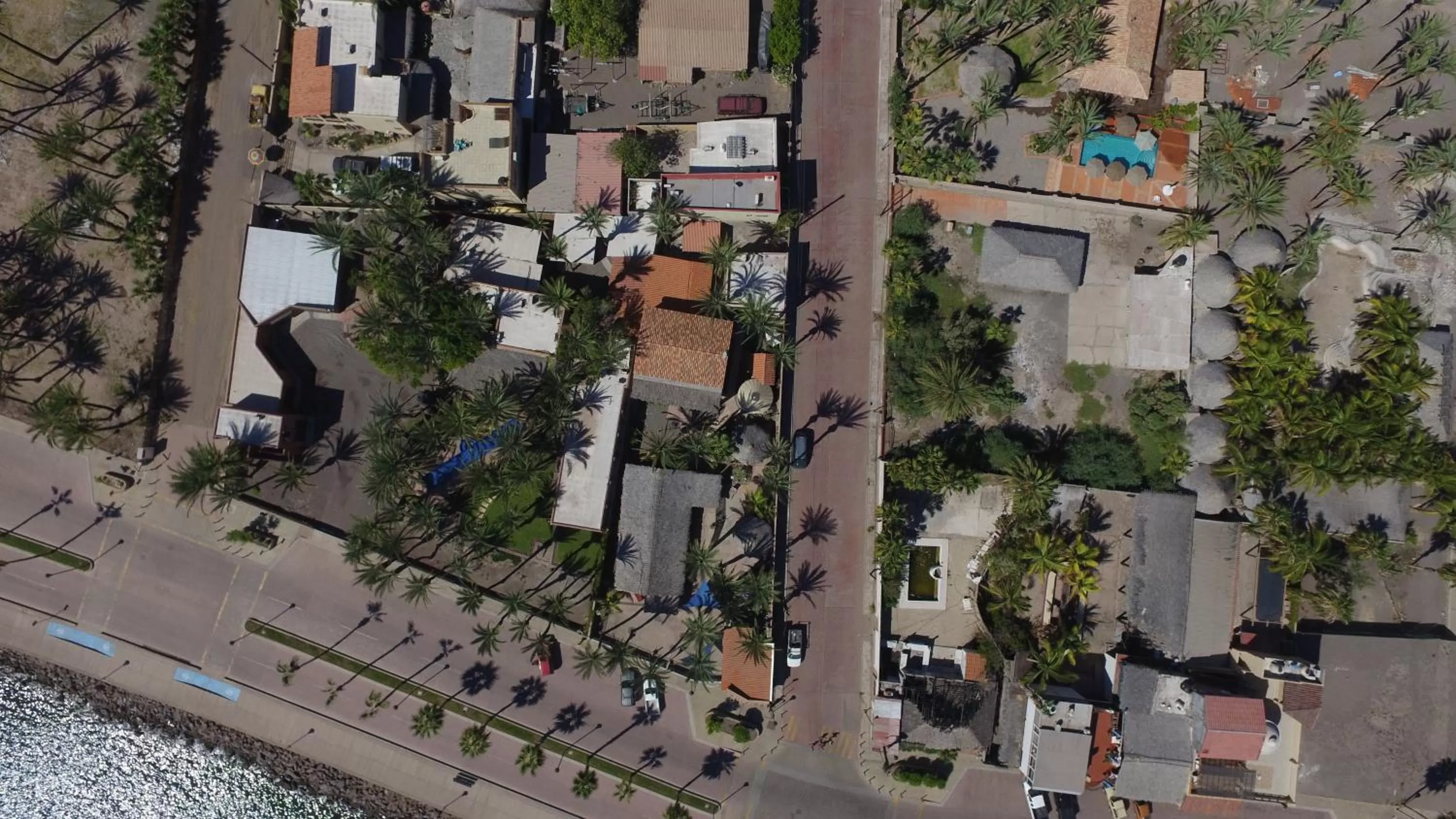 Bird's eye view in Sukasa Bungalows