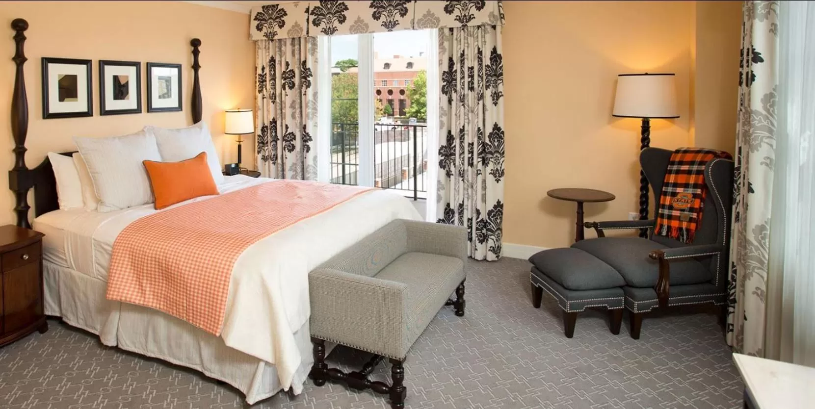 Bedroom, Bed in The Atherton Hotel at OSU