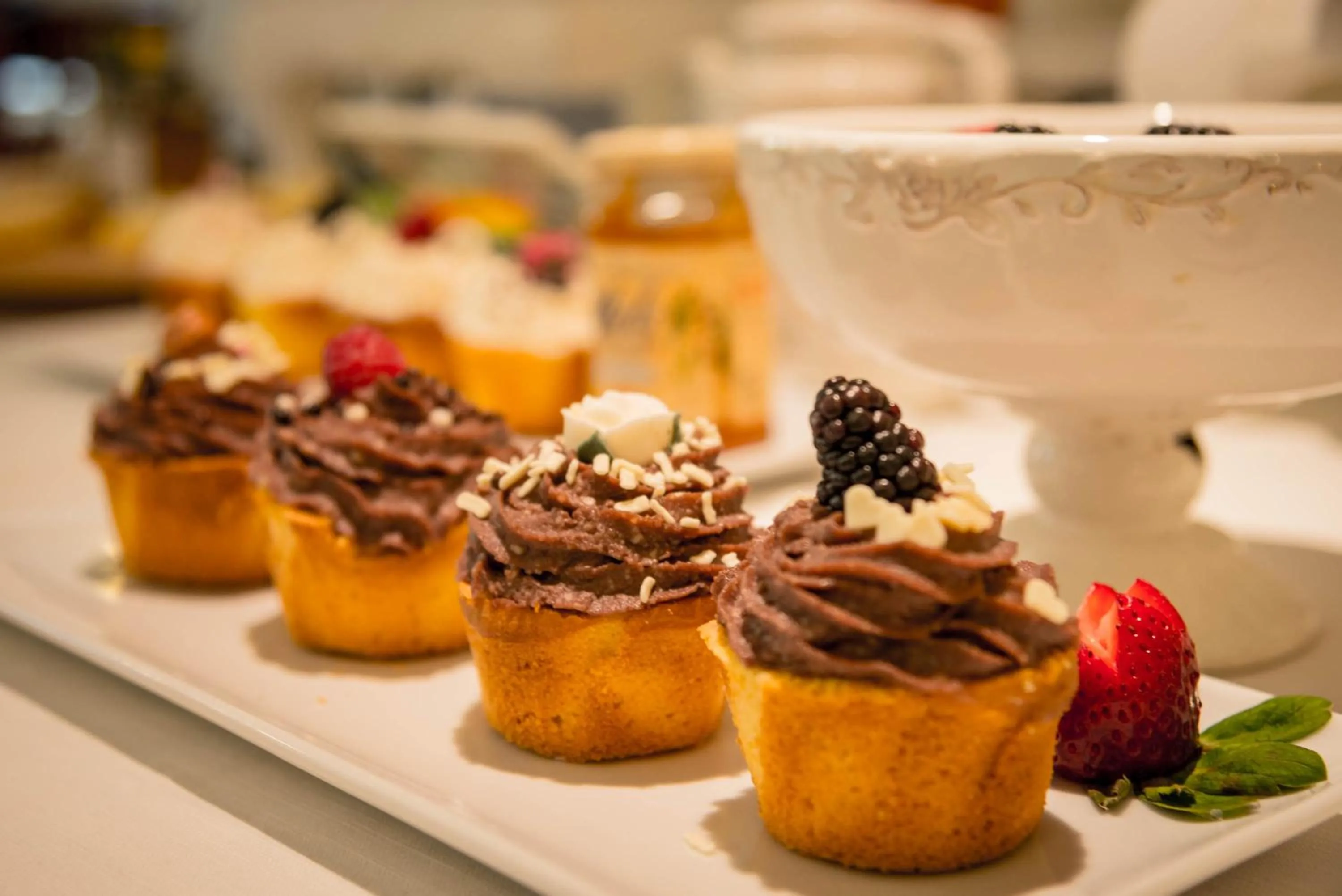 Continental breakfast in Hotel San Paolo