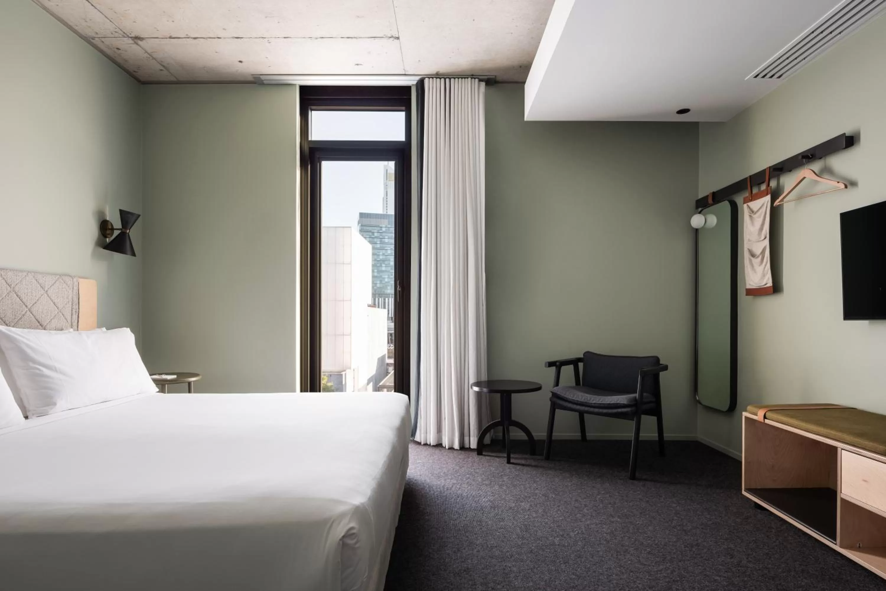 Bedroom, Bed in Alex Hotel