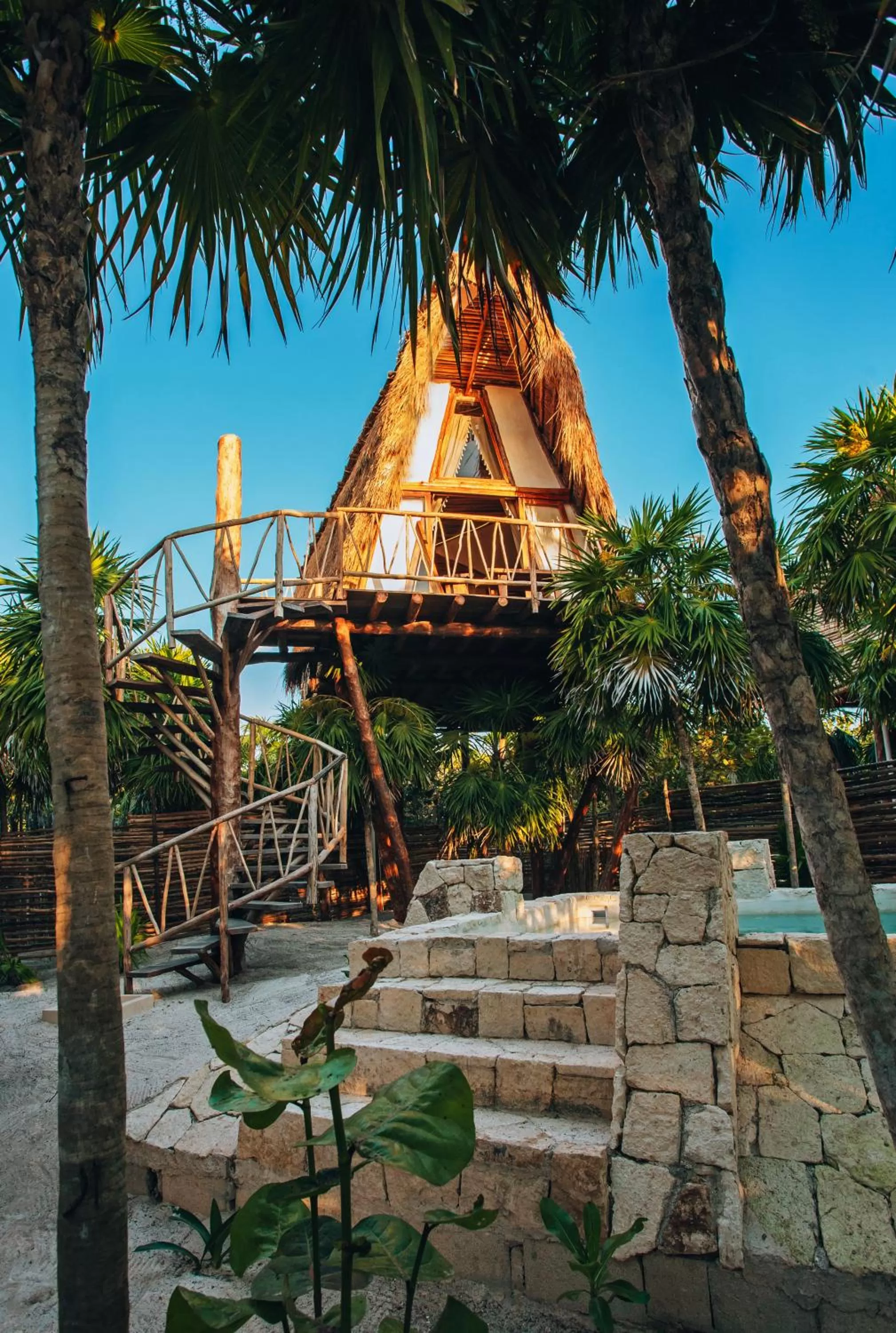 Property building in Ikal Tulum Hotel