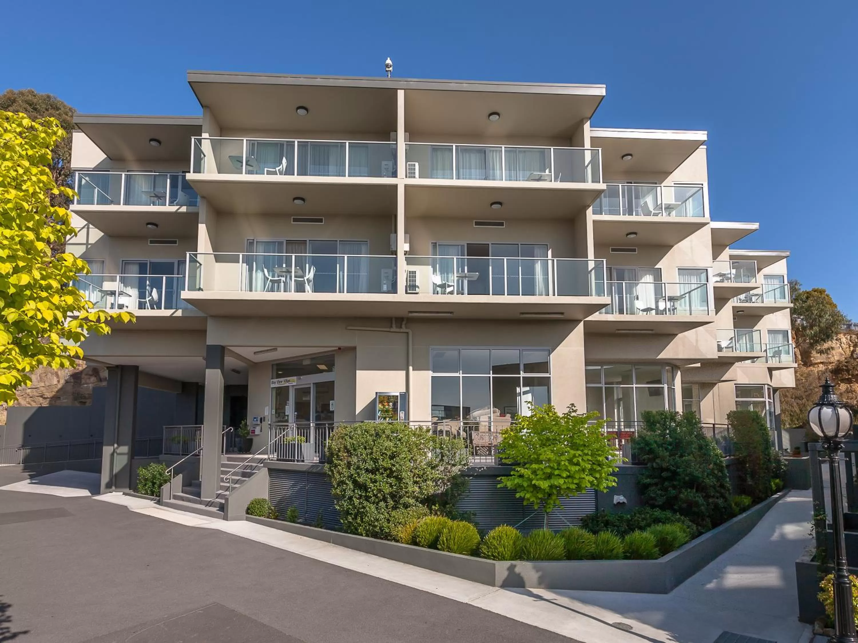 Facade/entrance in Bay View Villas