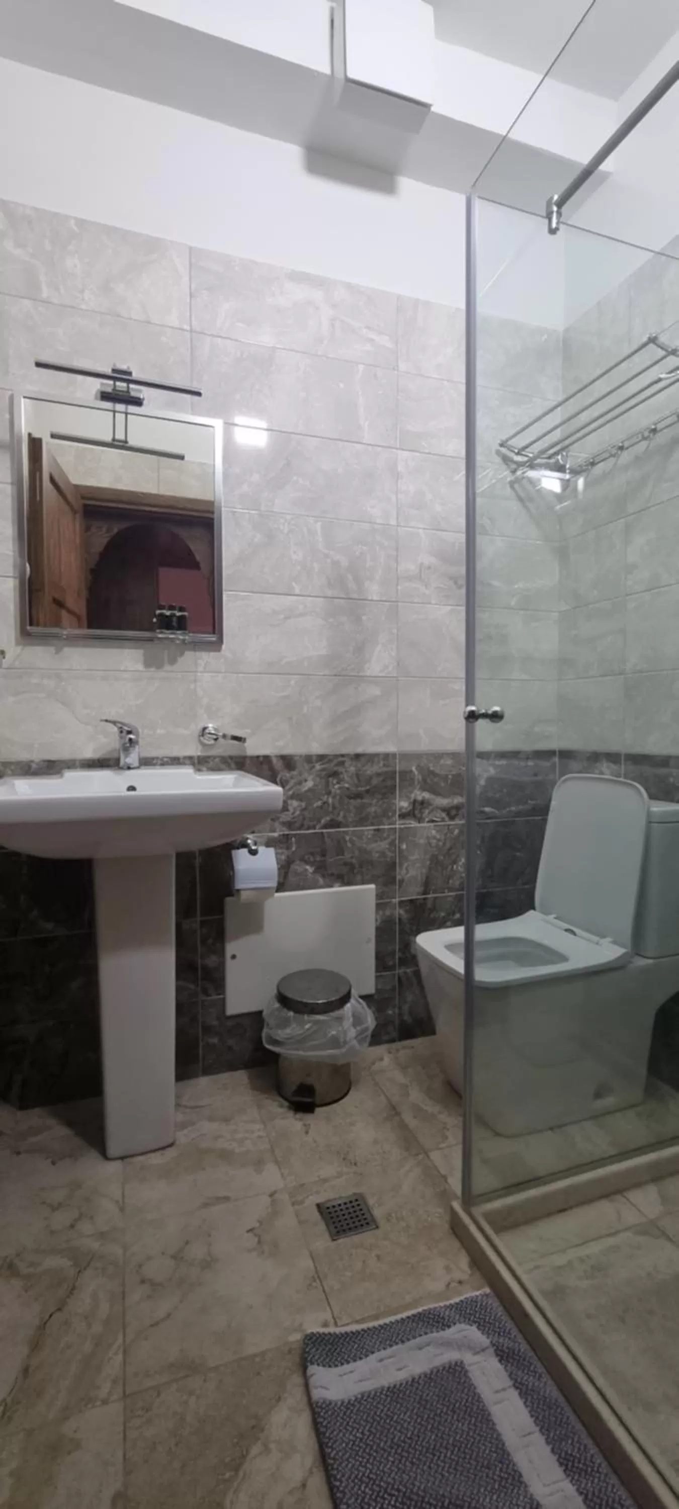Bathroom in Hotel Gorica- UNESCO quarter
