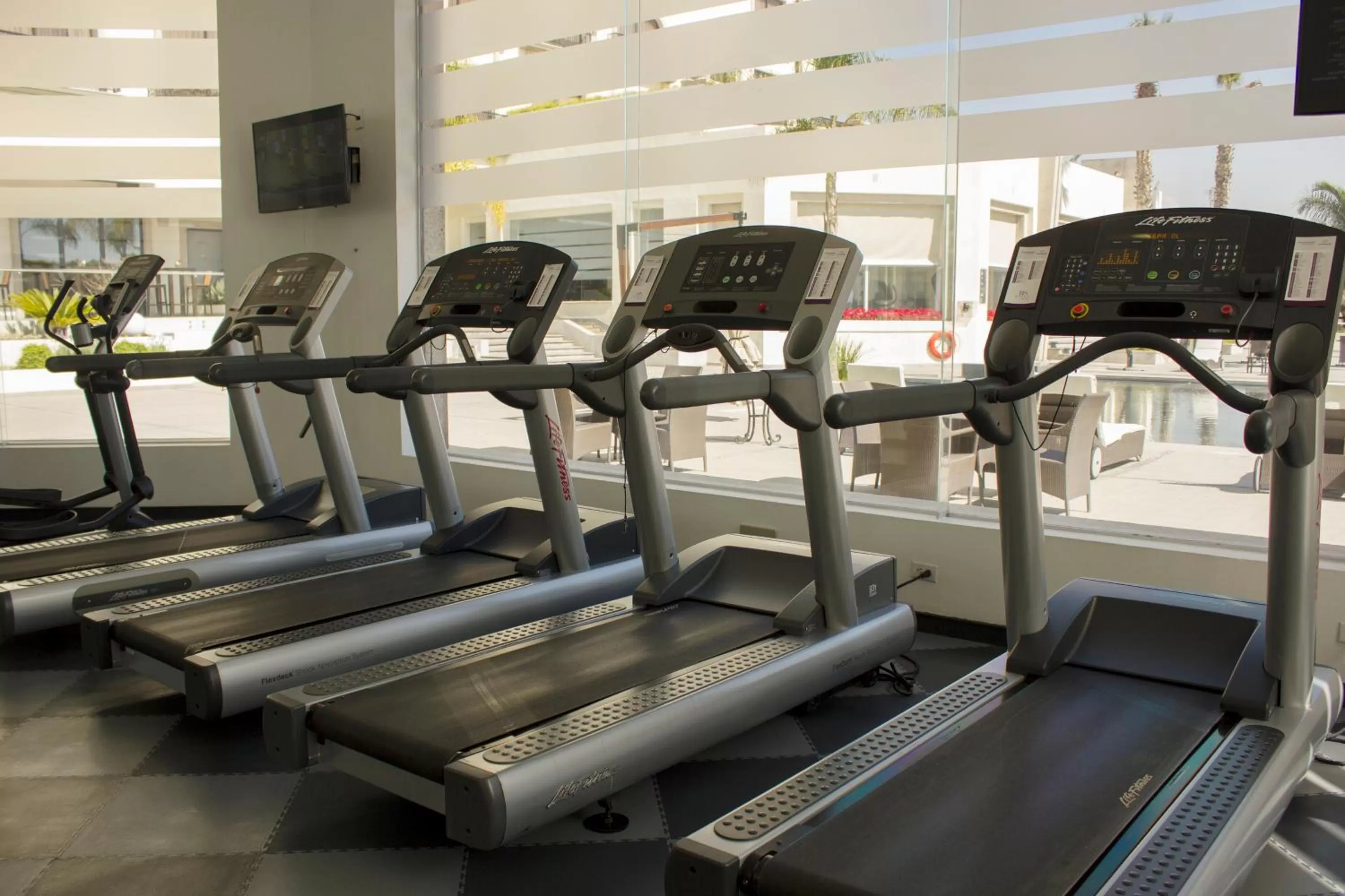 Fitness centre/facilities in HS HOTSSON Hotel Leon