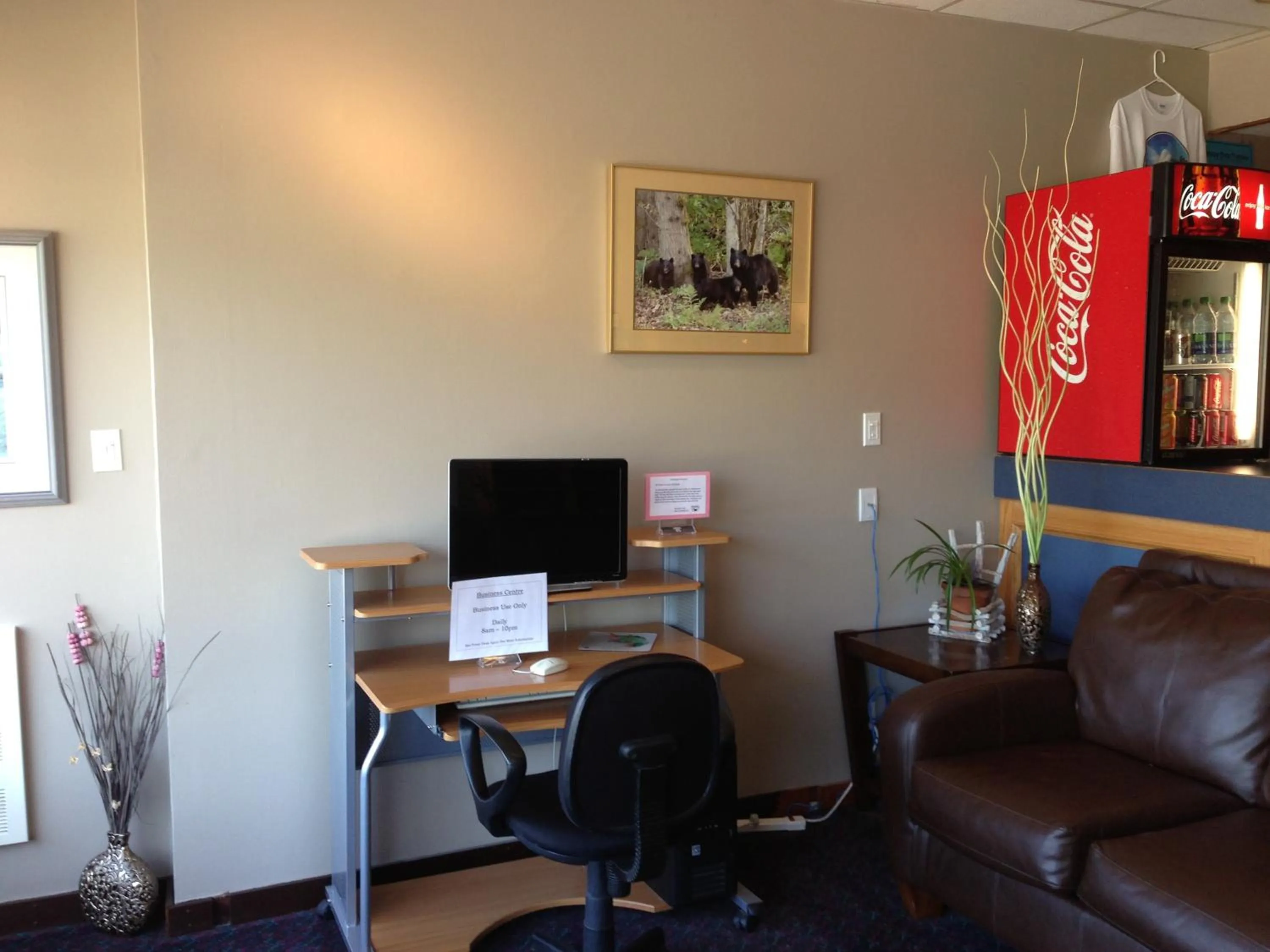 Lobby or reception in Moby Dick Inn