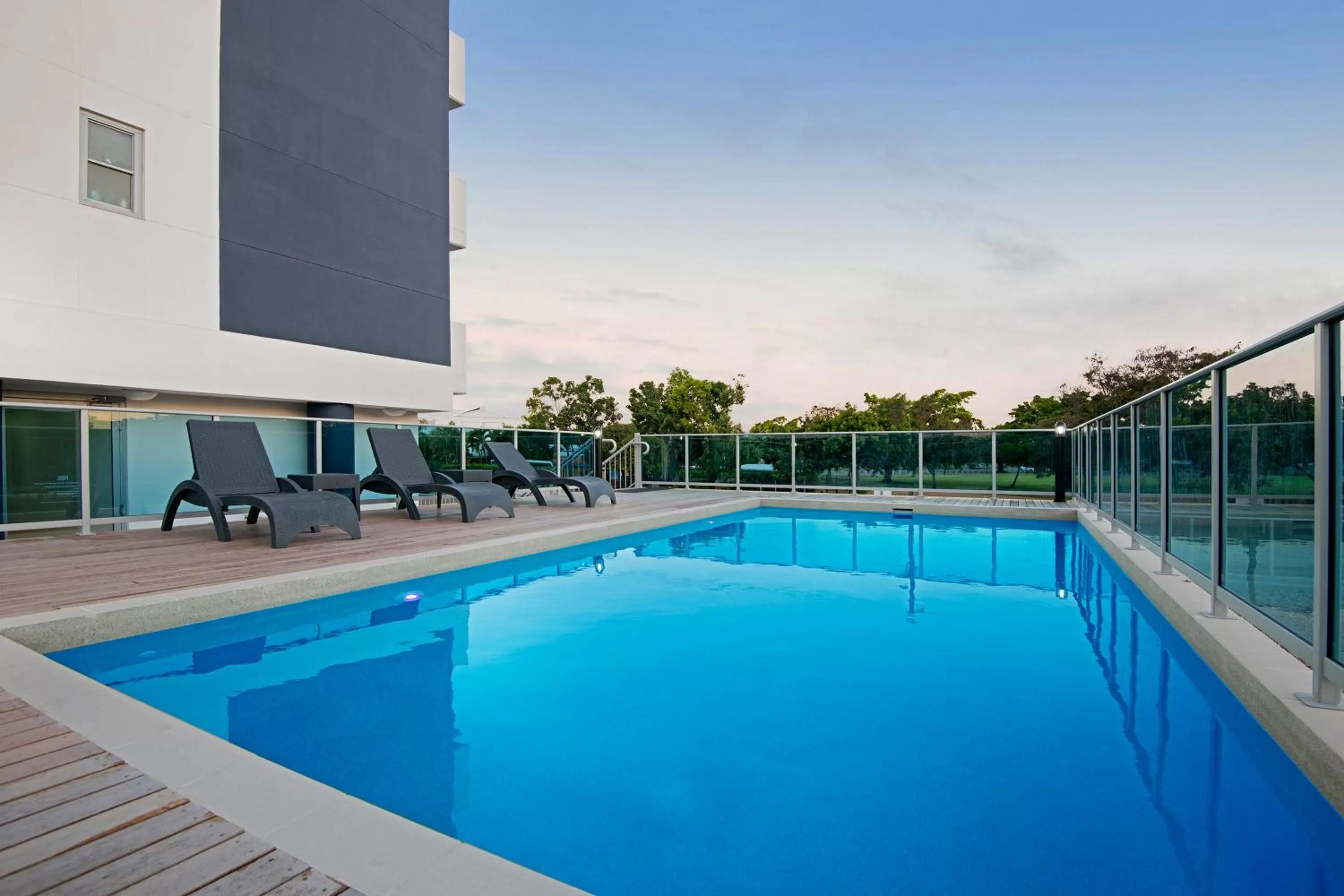 Swimming pool in Allure Hotel & Apartments