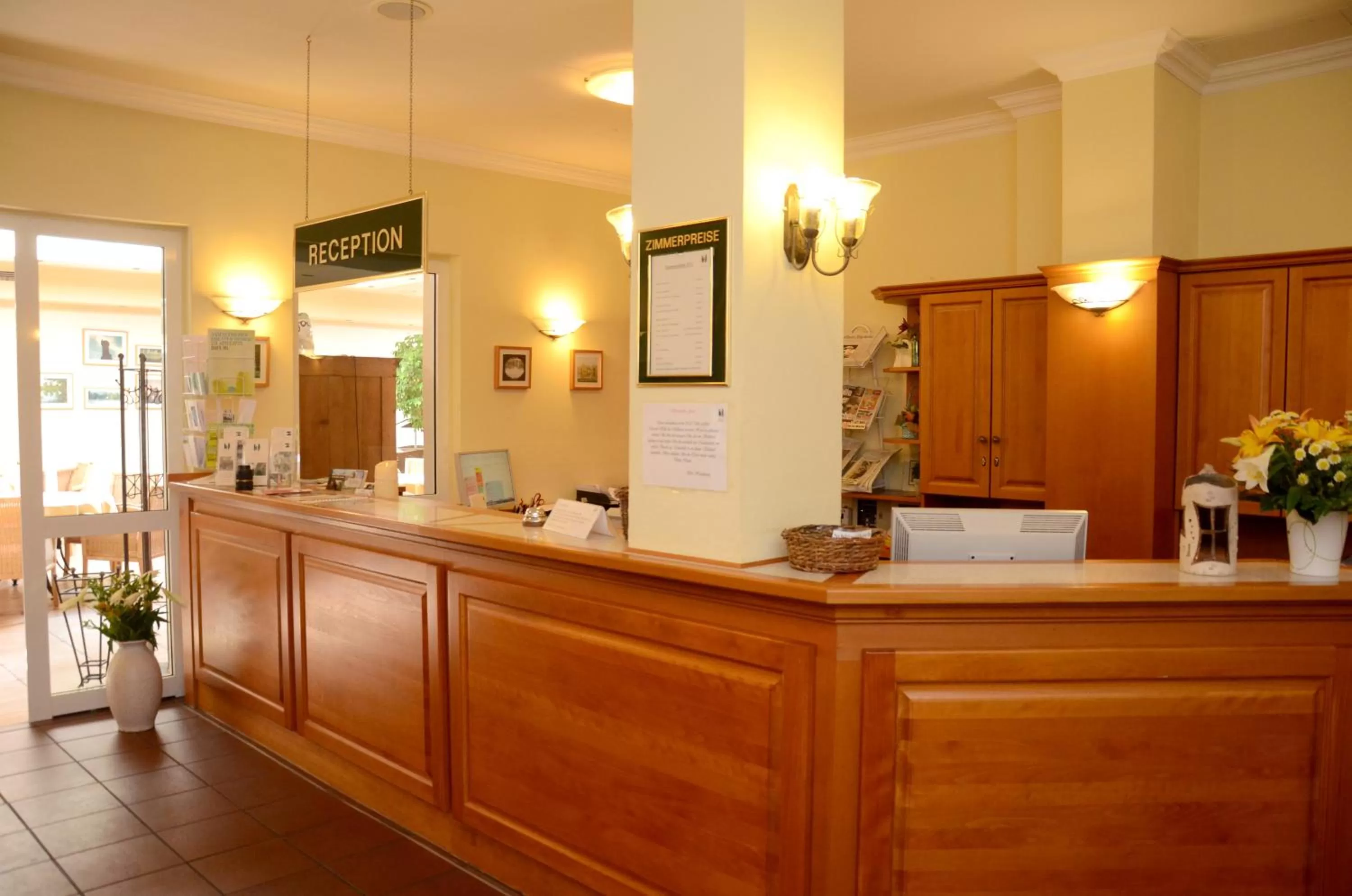 Lobby or reception in Hotel Landhaus Wörlitzer Hof