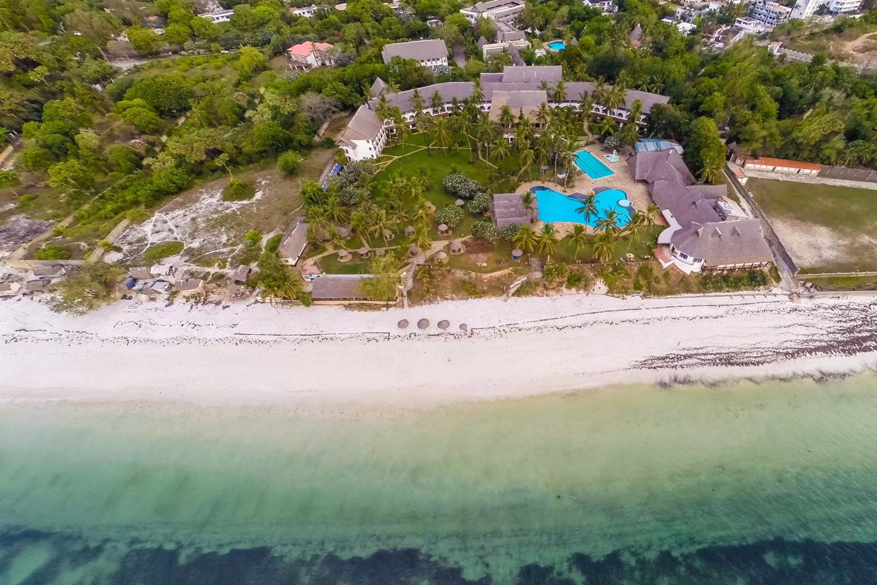 Bird's eye view in Reef Hotel Mombasa