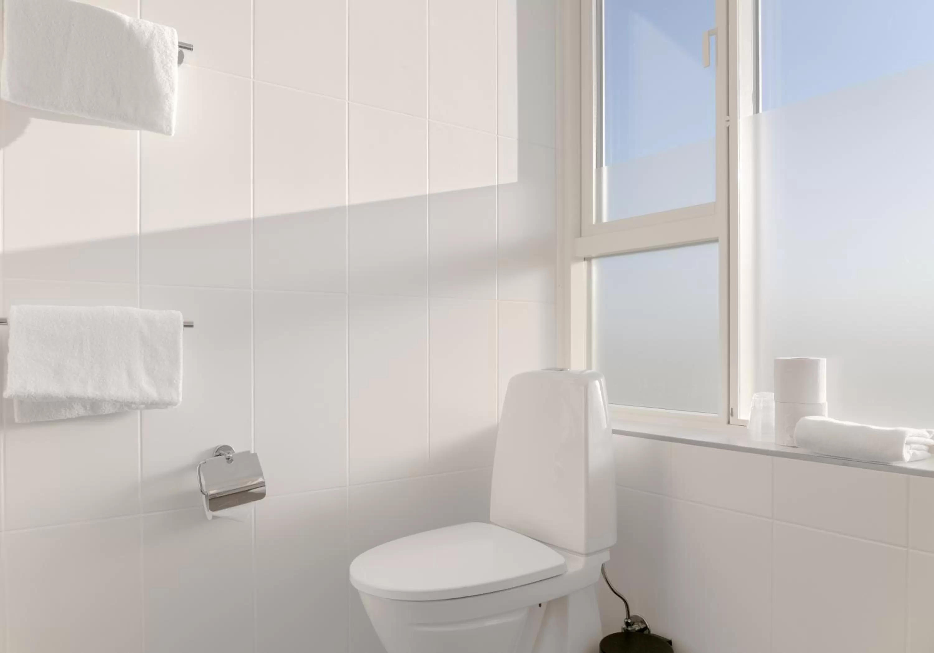 Toilet in Copenhagen Go Hotel