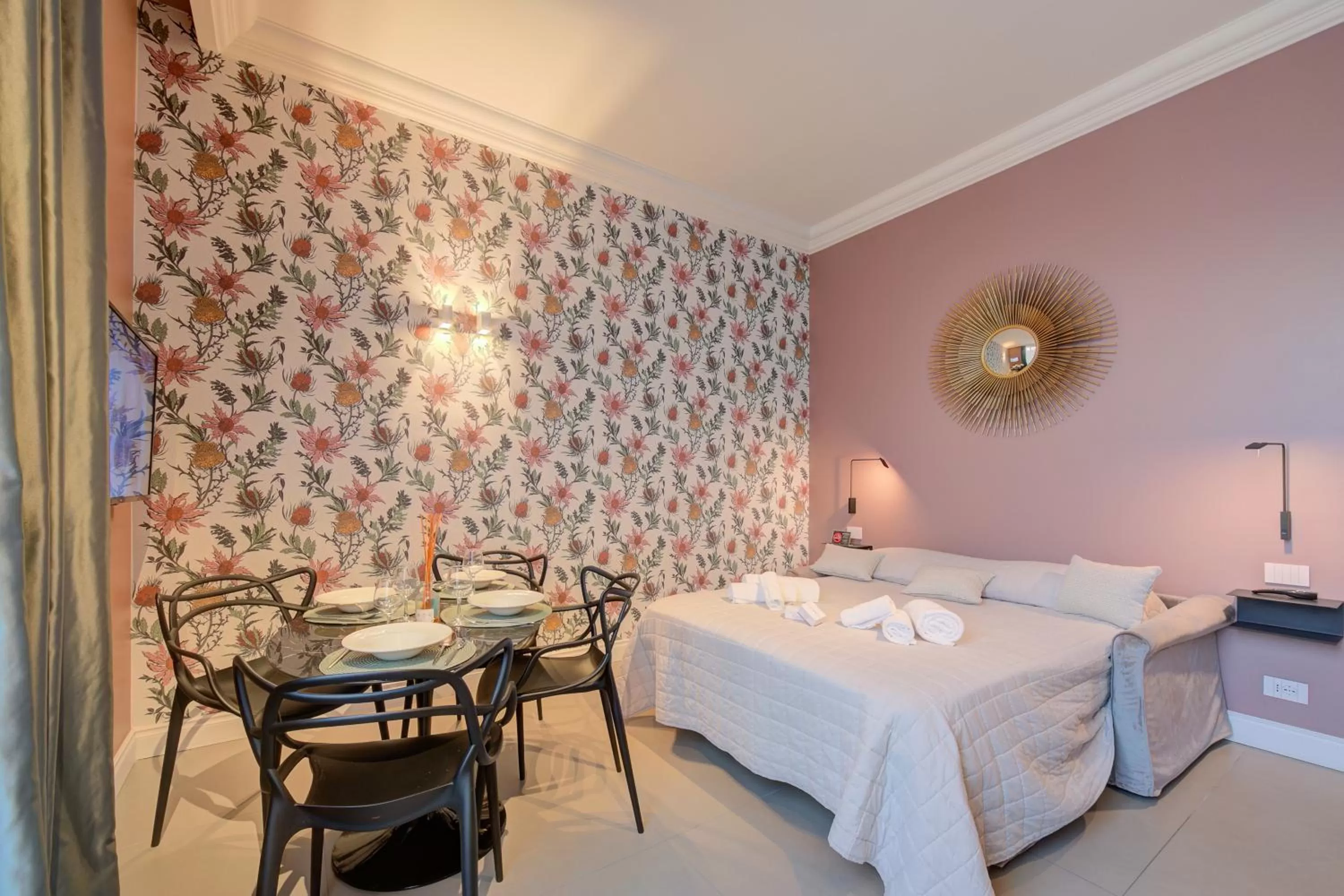 Bedroom, Bed in Boutique Central Apartments- Happy Rentals