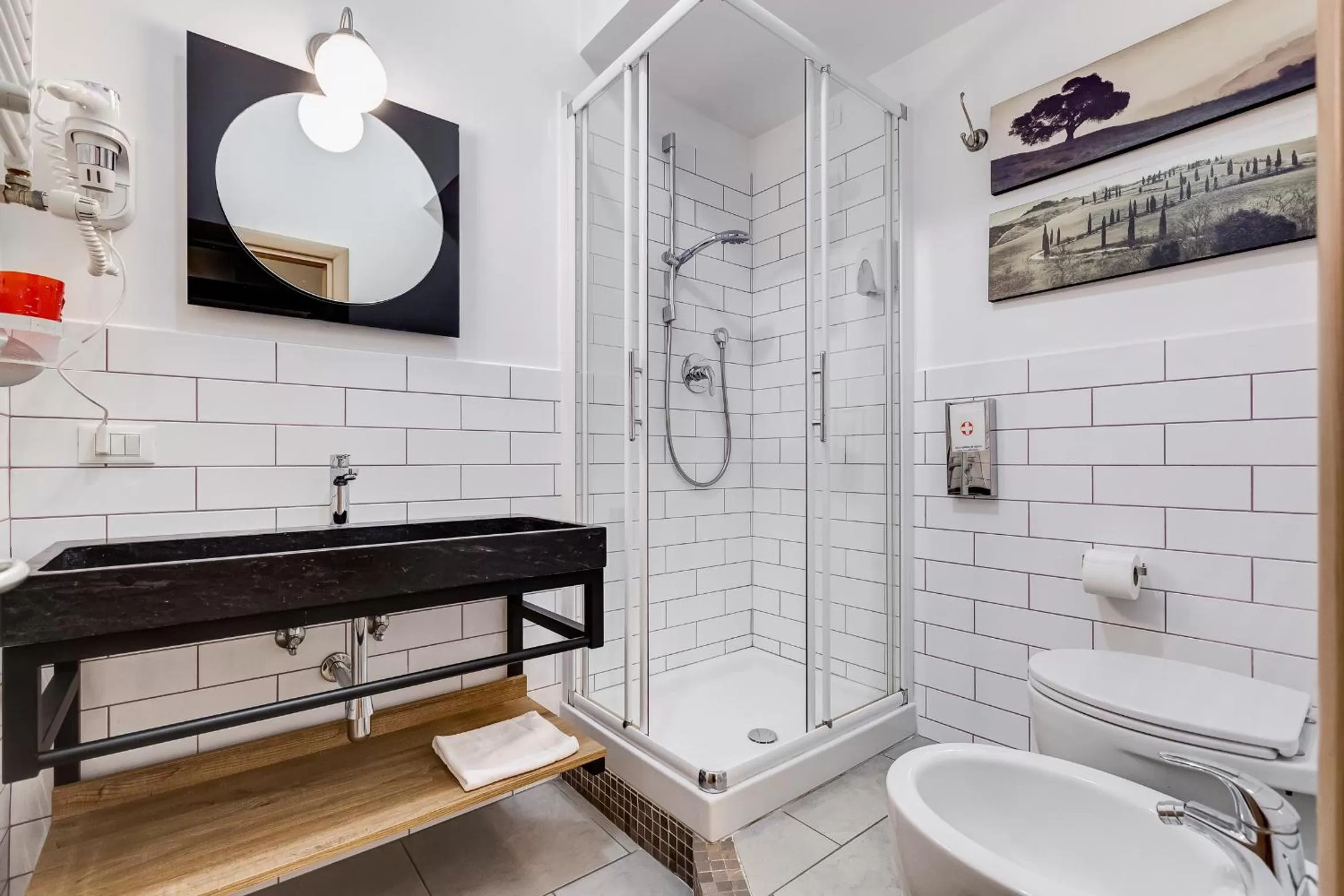 Bathroom in B&B Casa Der Poeta