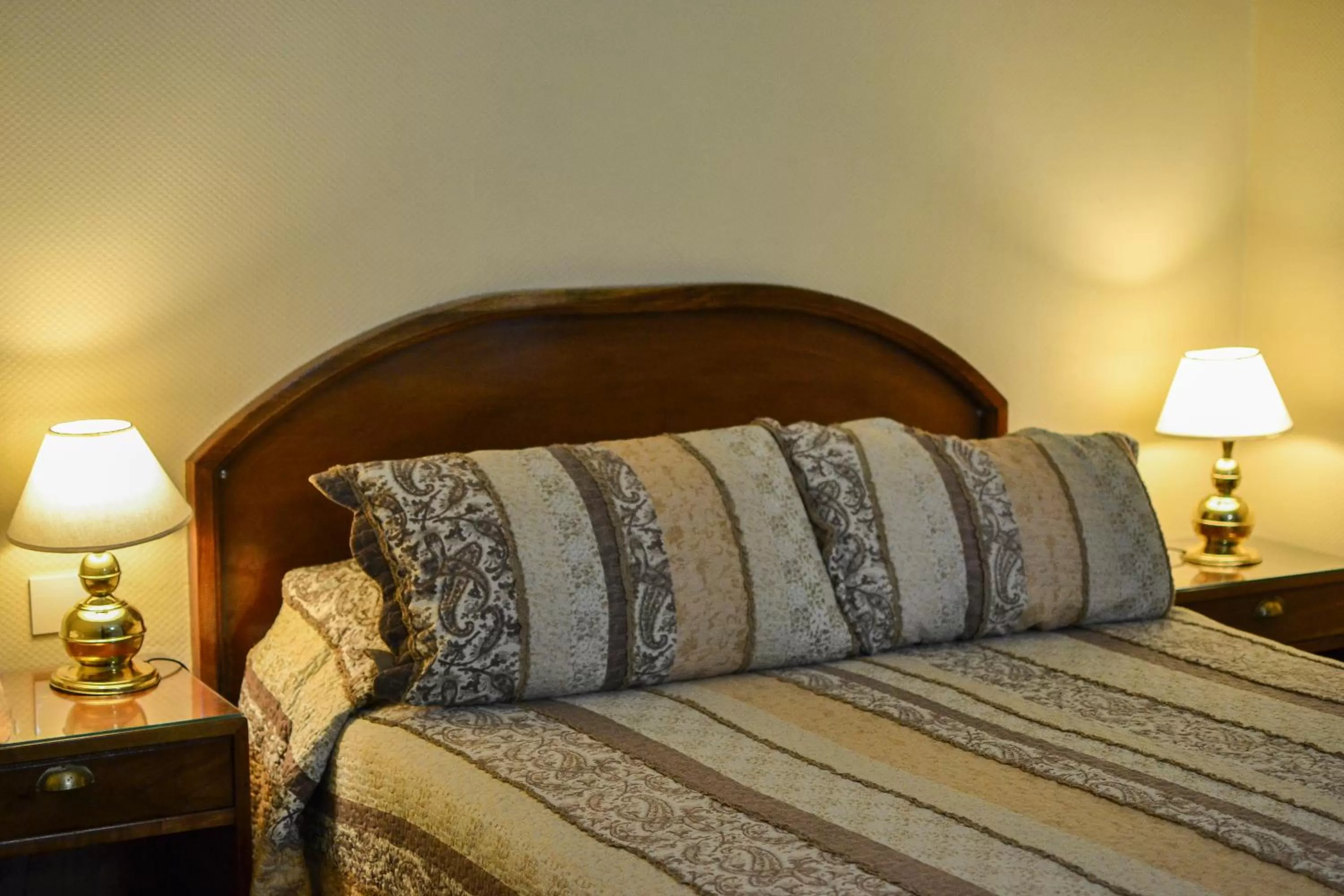 Bed in Hotel Centro Naval