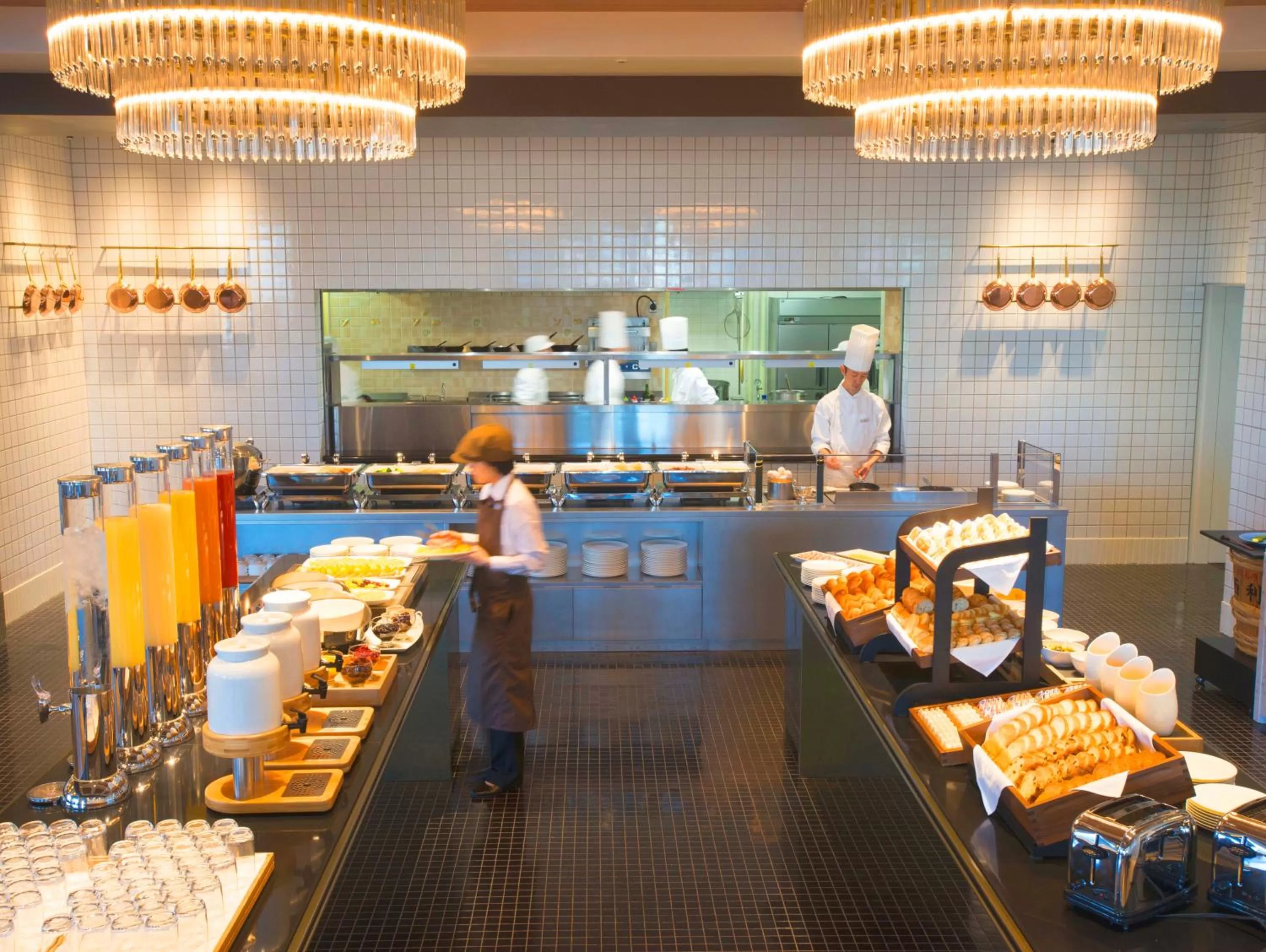 Buffet breakfast in Imperial Hotel Osaka