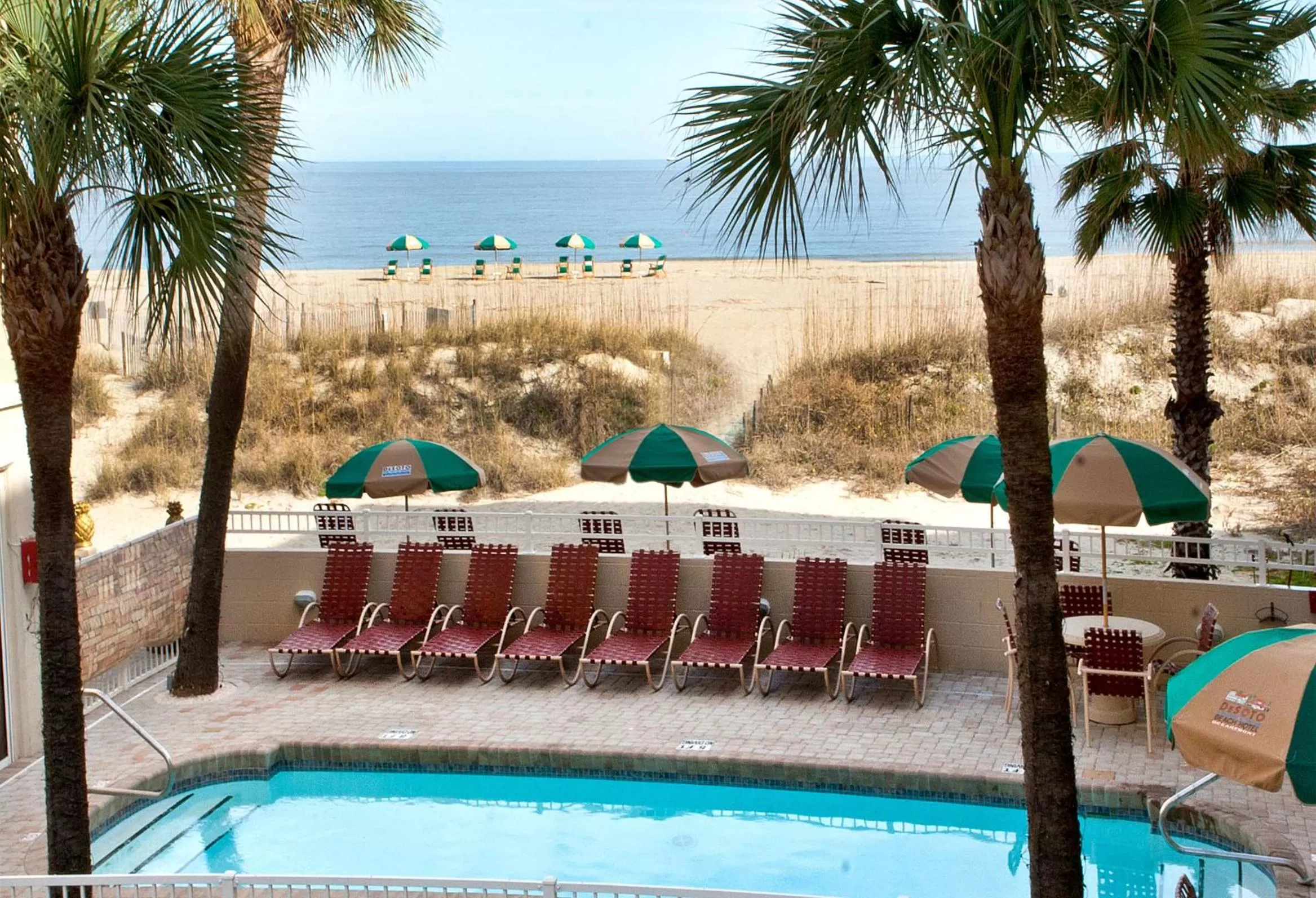 Sea view in DeSoto Beach Hotel