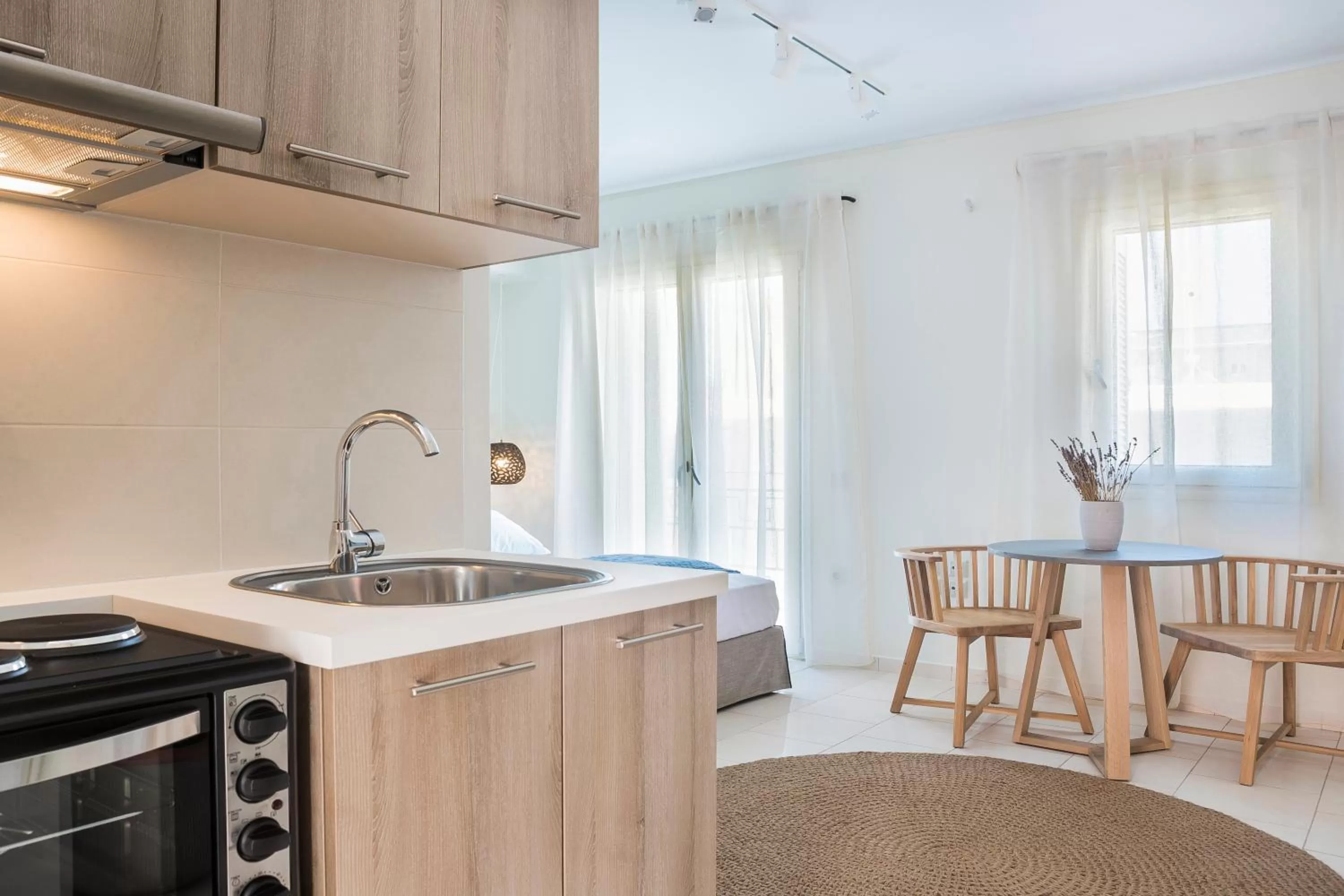 Kitchen or kitchenette in Argostoli Marina Suites