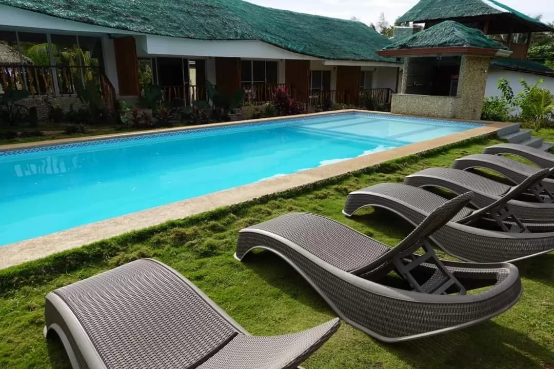 Garden view in Becano Restobar and Resort