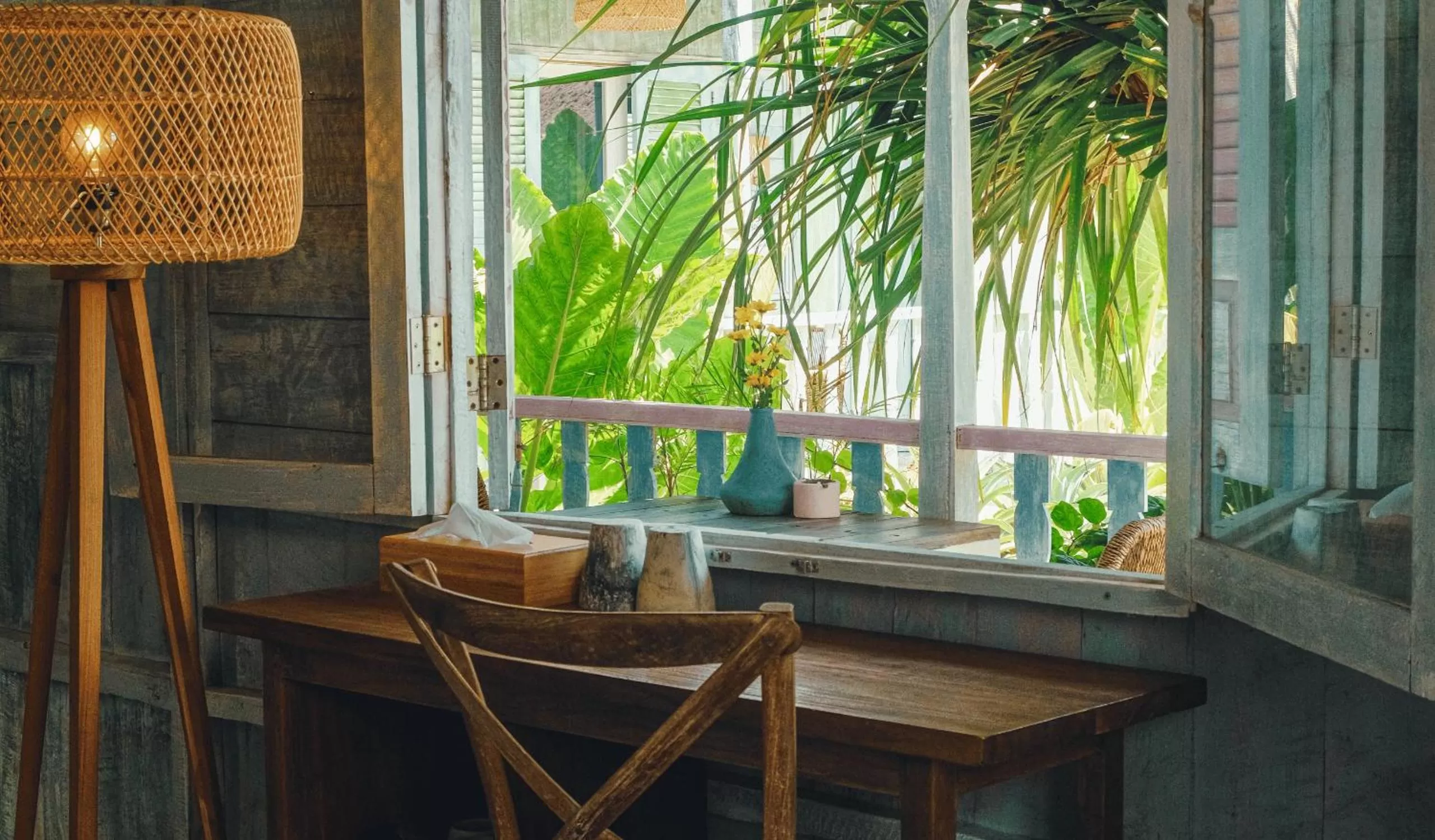 Garden in The Shacks at Sandy Bay