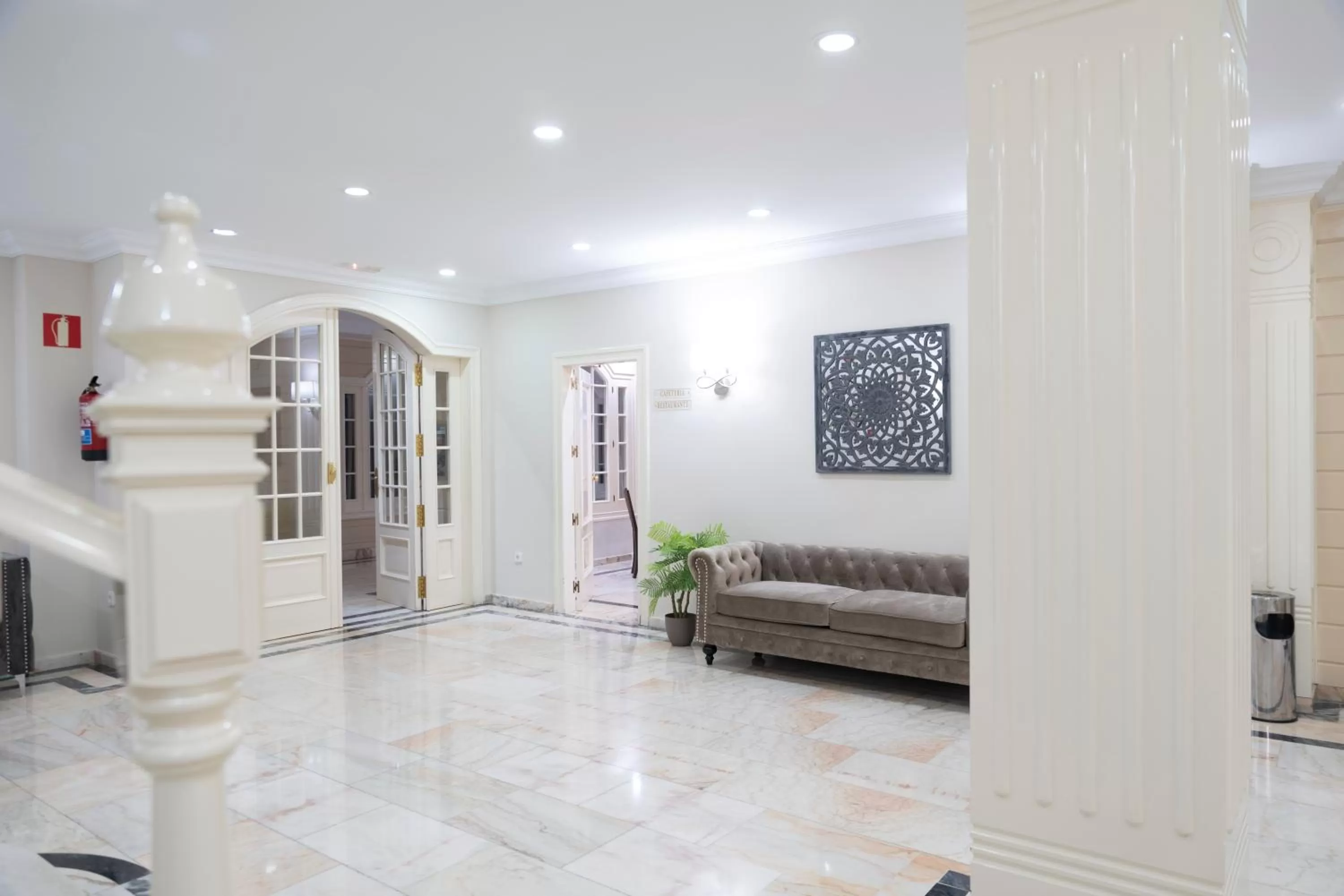 Lobby or reception in Hotel Ramomar