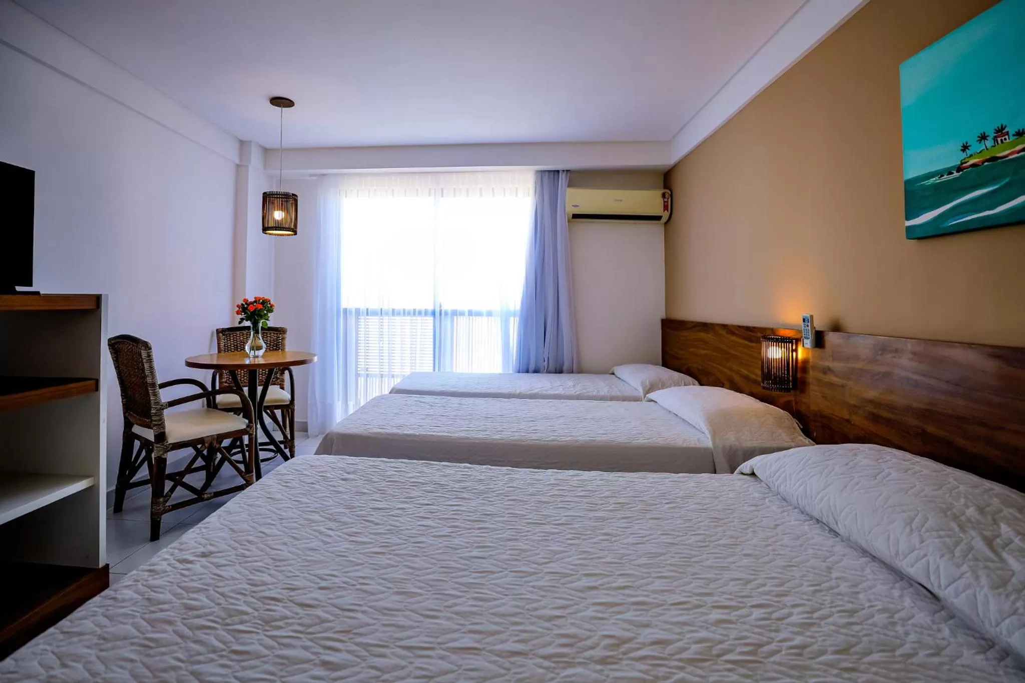 Bedroom, Bed in Porto Suítes Natal Hotel