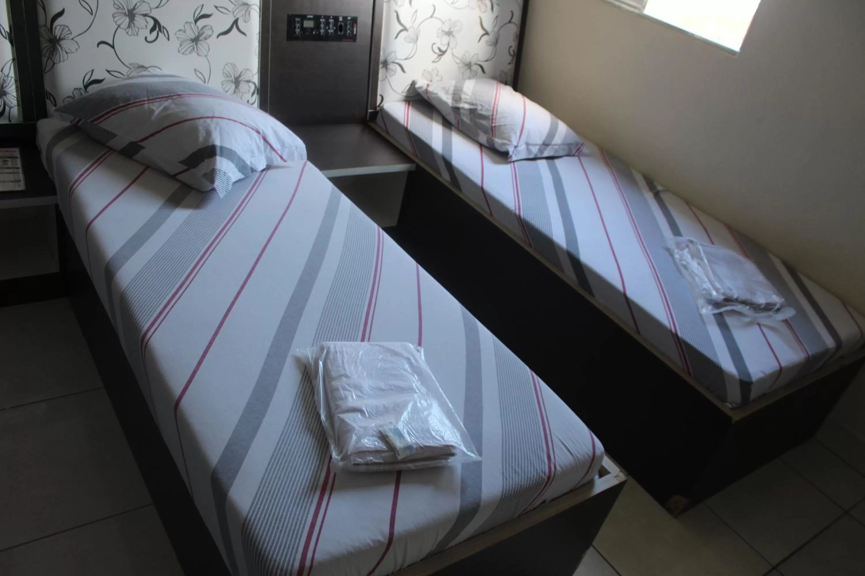 Bed in Hotel Cumbica Guarulhos