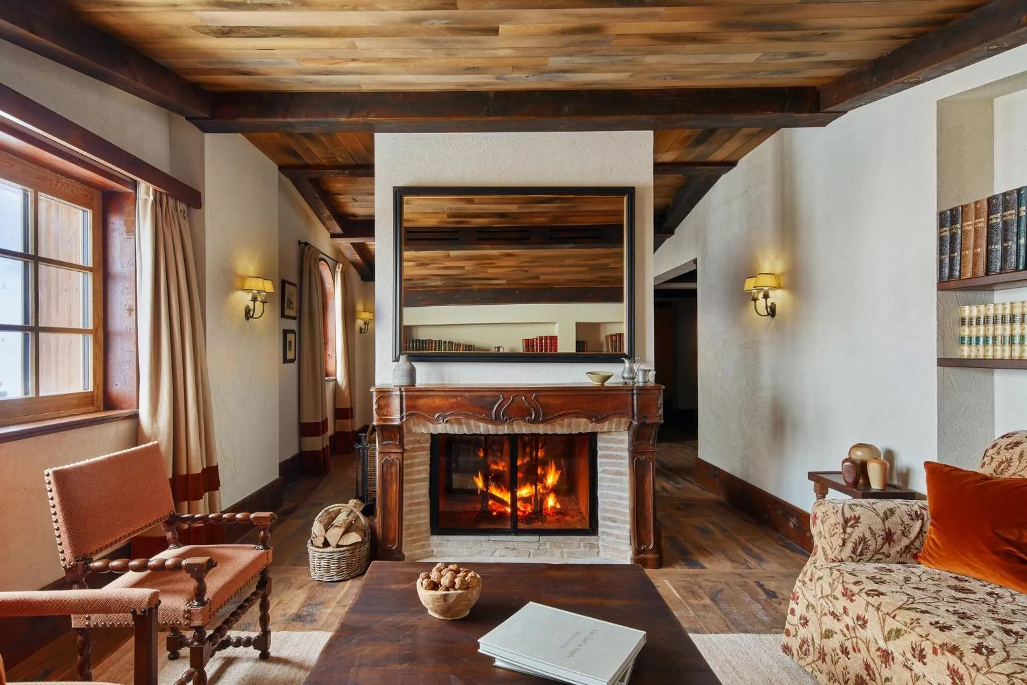 Living room in Airelles Val d'Isère