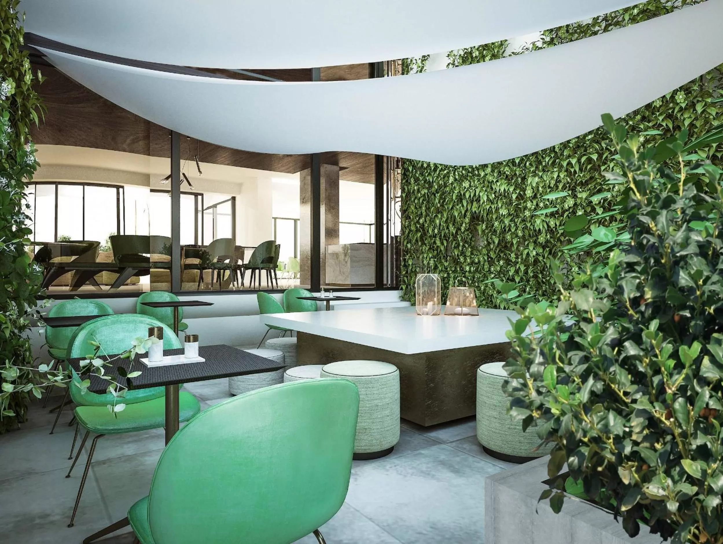 Restaurant/places to eat in We Me Suite Hotel