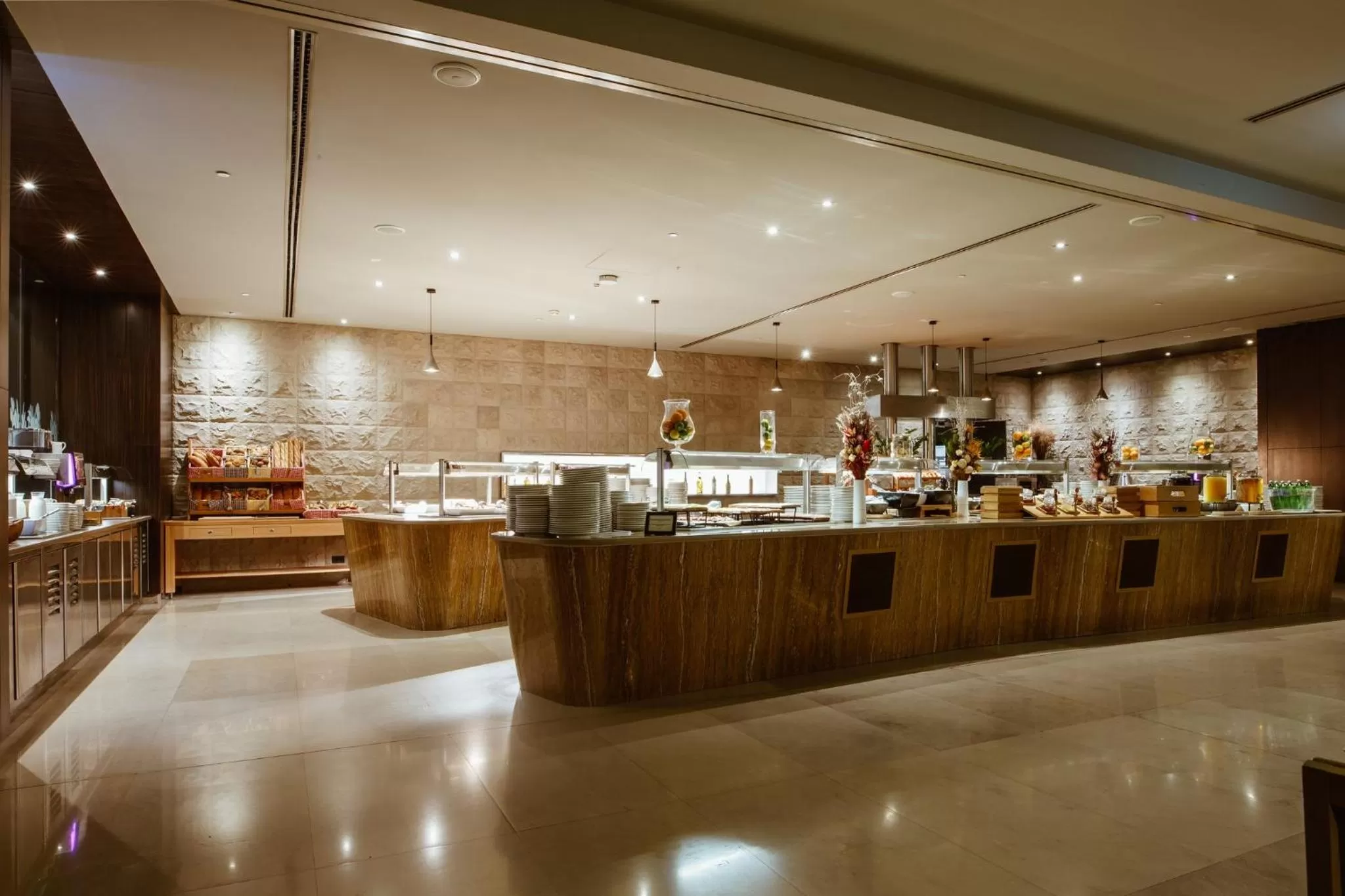 Breakfast in Crowne Plaza Belgrade by IHG