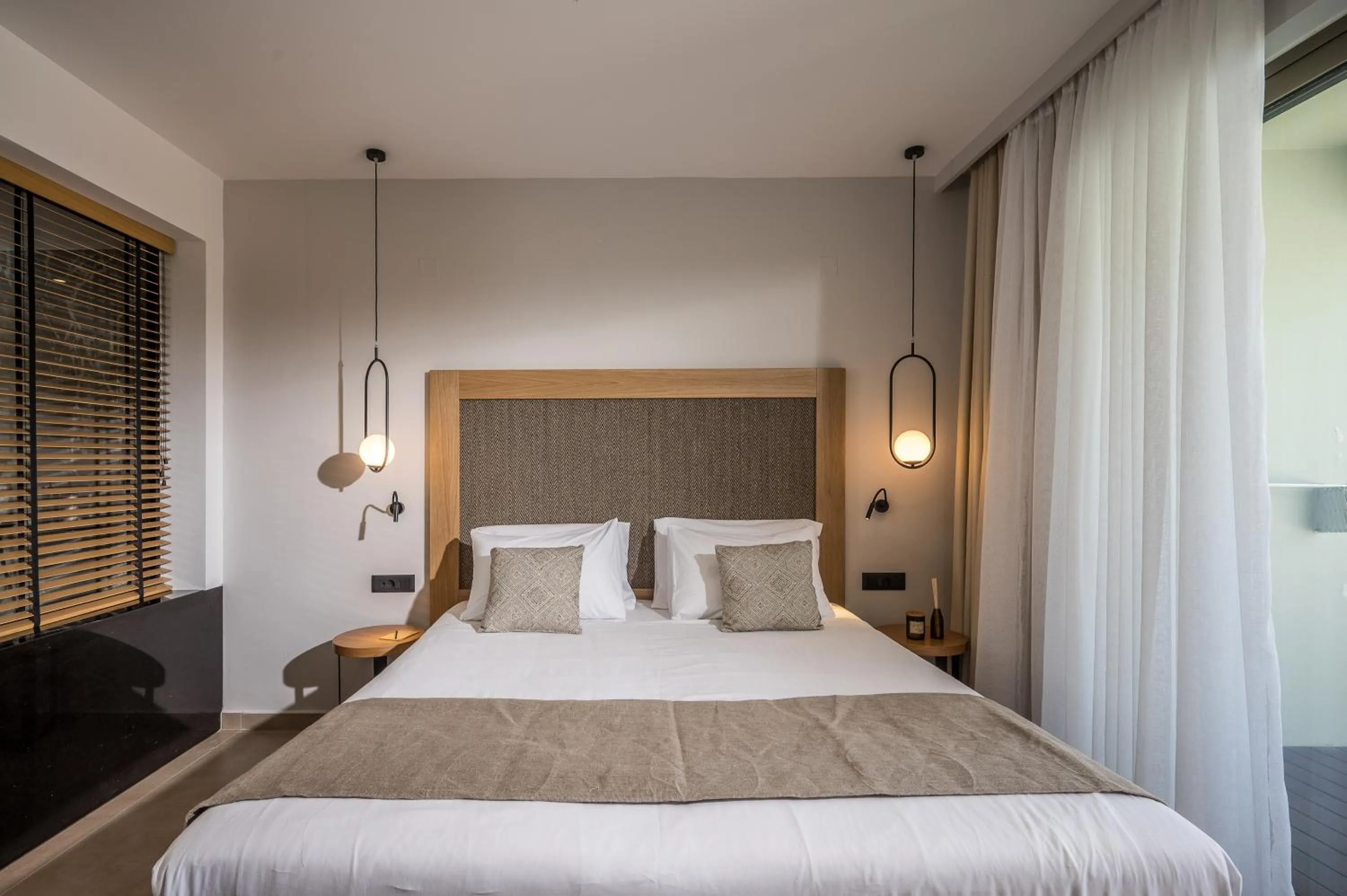 Bed in Stella Palace Aqua Park Resort