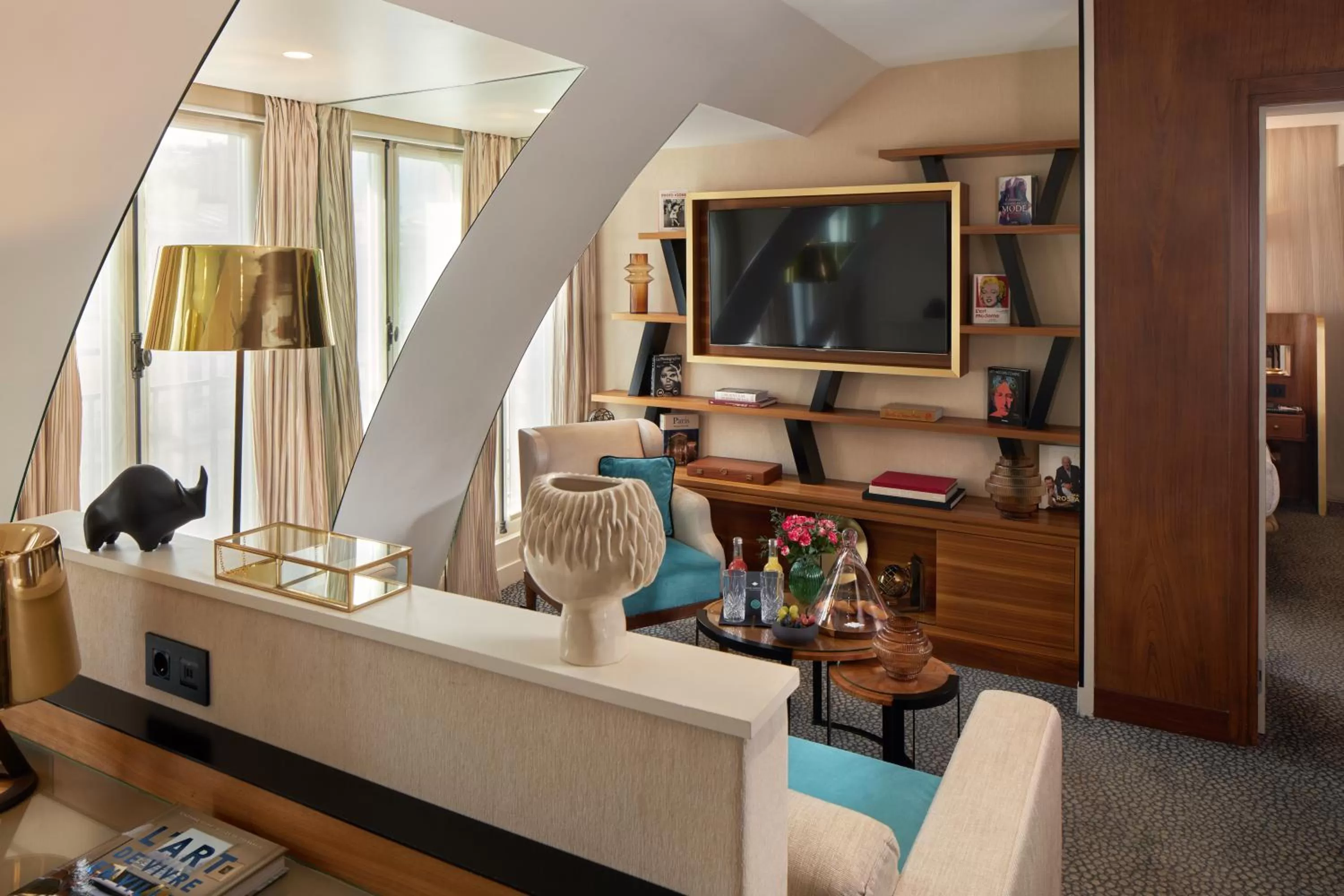 Seating area in Maison Albar - Le Pont-Neuf