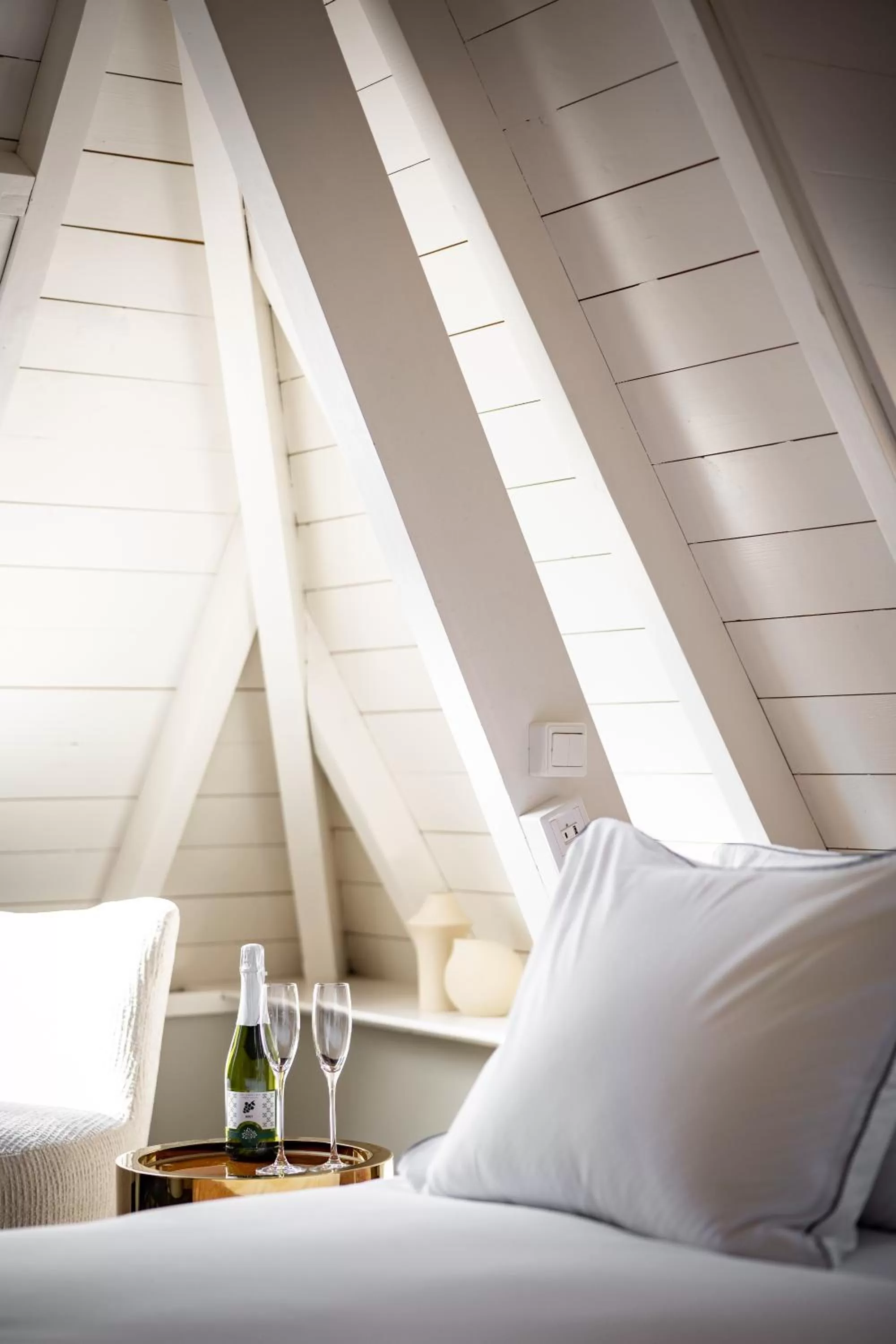 Bed in The Lemon Suites