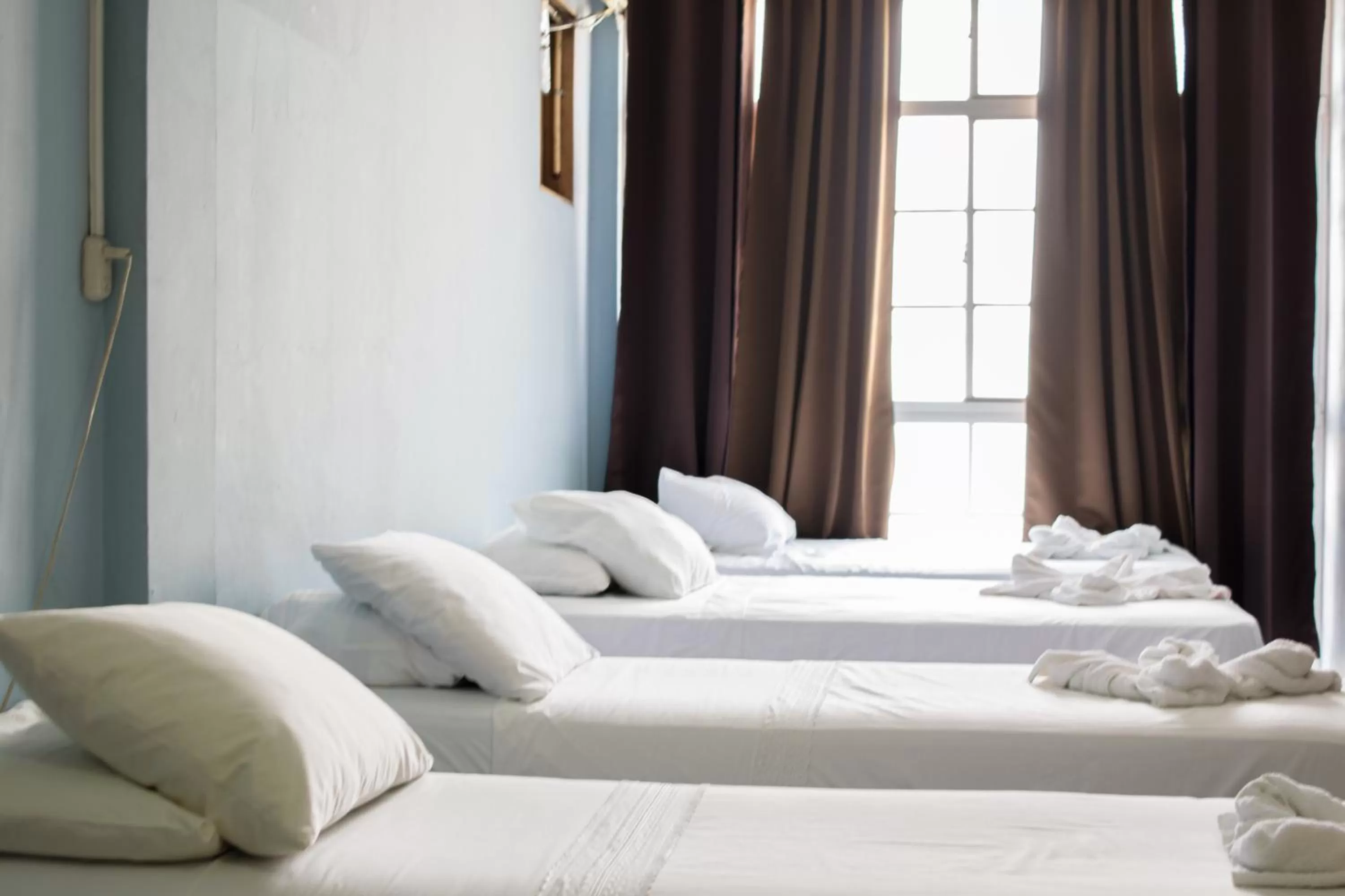 Bed in Hotel Valerie